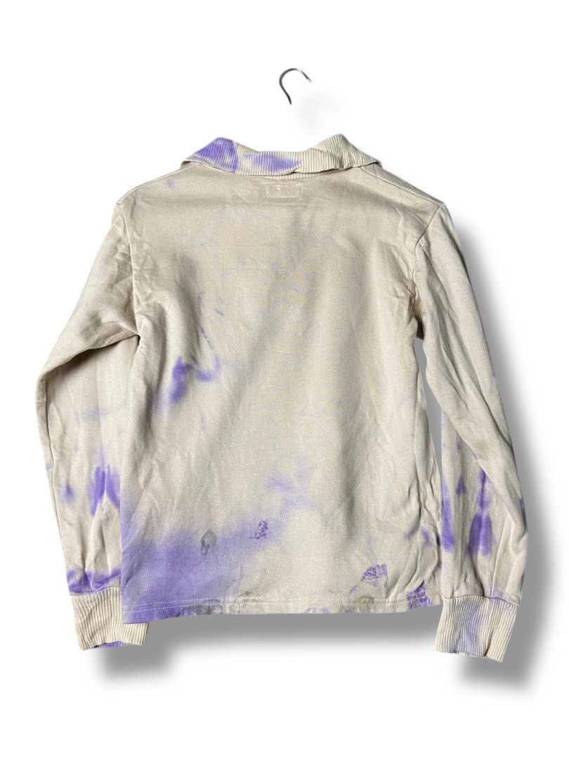 agnes b. Agnes B. Paris Tie Dye Half Zipper Sweater (171) Size US XXS / EU 40 - 5 Thumbnail