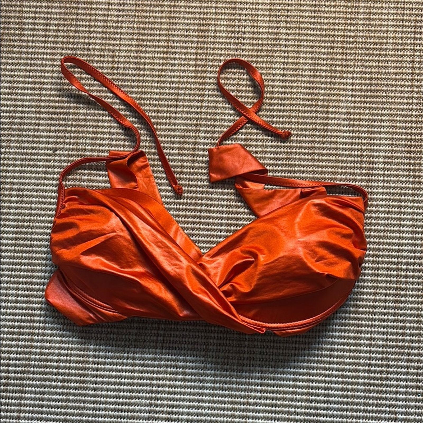 Blumarine NWT Blugirl Blumarine Orange Bikini Set Size L Size ONE SIZE - 8 Thumbnail