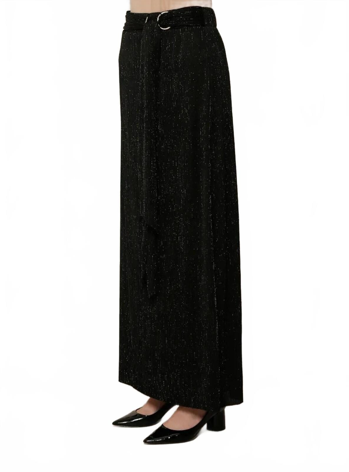 The Unbranded Brand Elegant Black Long Skirt with Belt and Matching Bolero Size S / US 4 / IT 40 - 5 Thumbnail