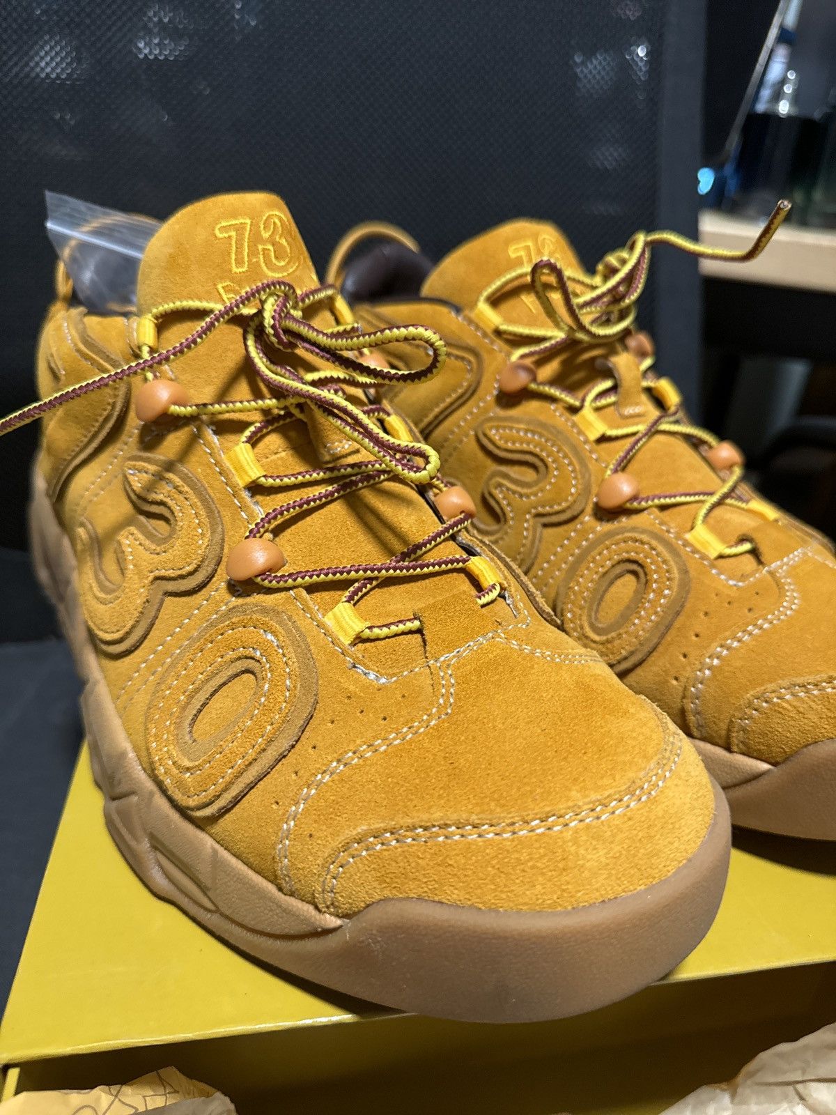 Asspizza WHEAT 730 FOOTWEAR BALLER PRO Size US 10.5 / EU 43-44 - 4 Thumbnail