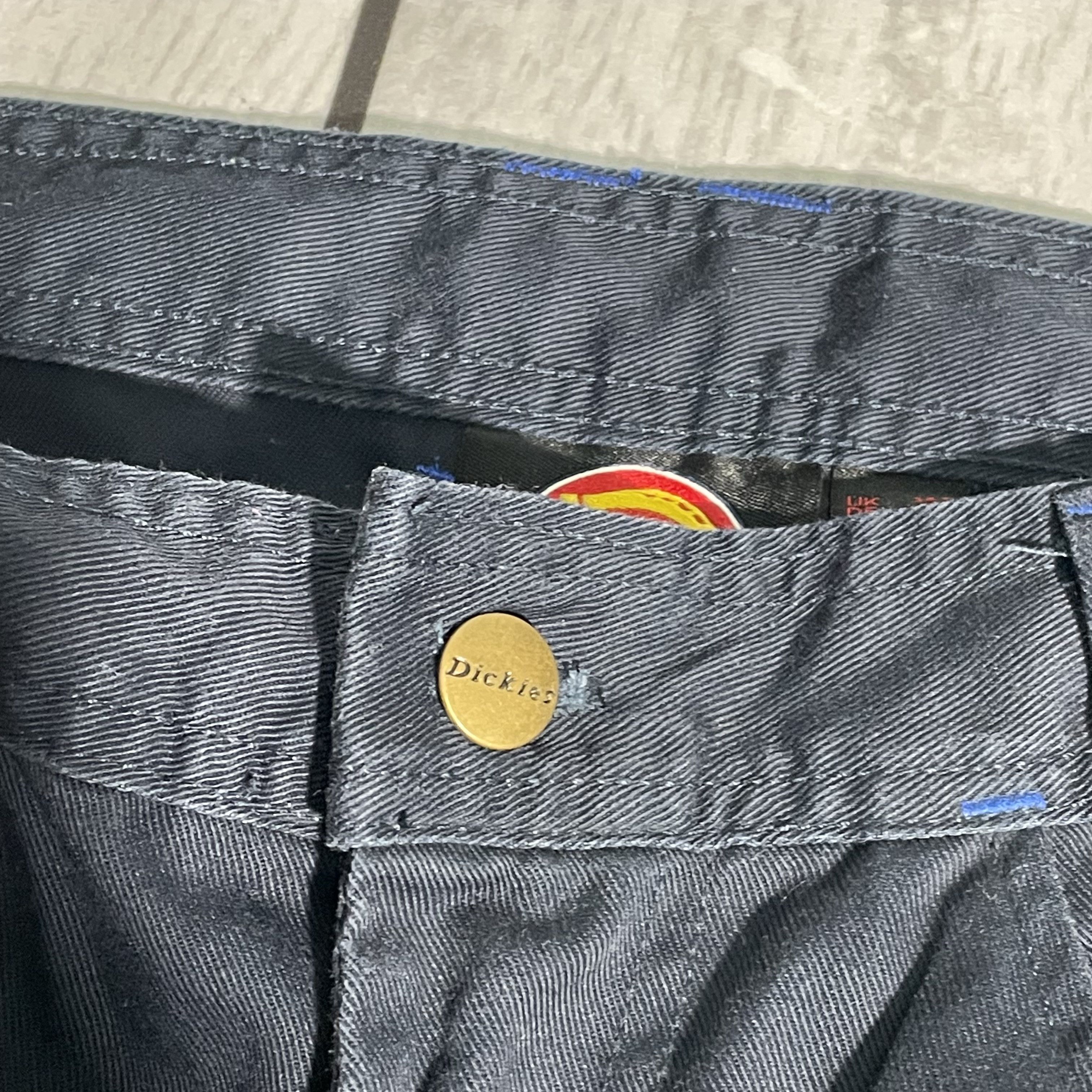 Dickies Dickies multipocket Work Pants – Navy/Black Canvas | W38 L34 Size US 38 / EU 54 - 5 Thumbnail