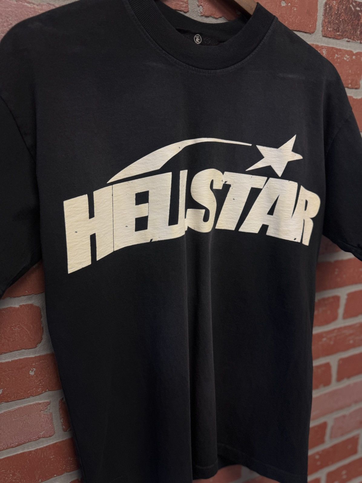 HELLSTAR Hellstar Black Logo Tee Shirt 100% Authentic Size XS Size US XS / EU 42 / 0 - 4 Thumbnail