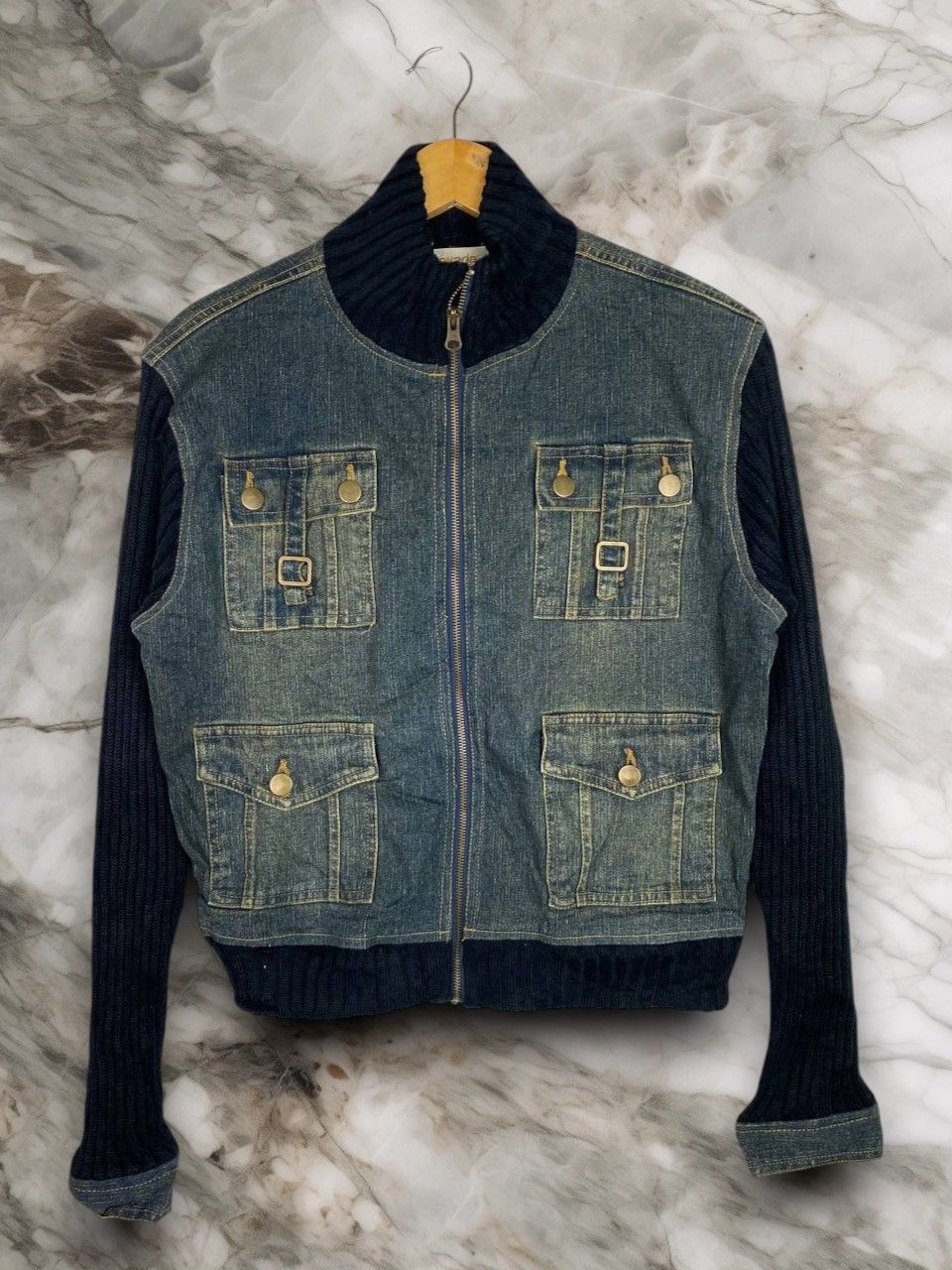 Japanese Brand japanese brand multipocket denim jacket nice design Size M / US 6-8 / IT 42-44 - 1 Thumbnail