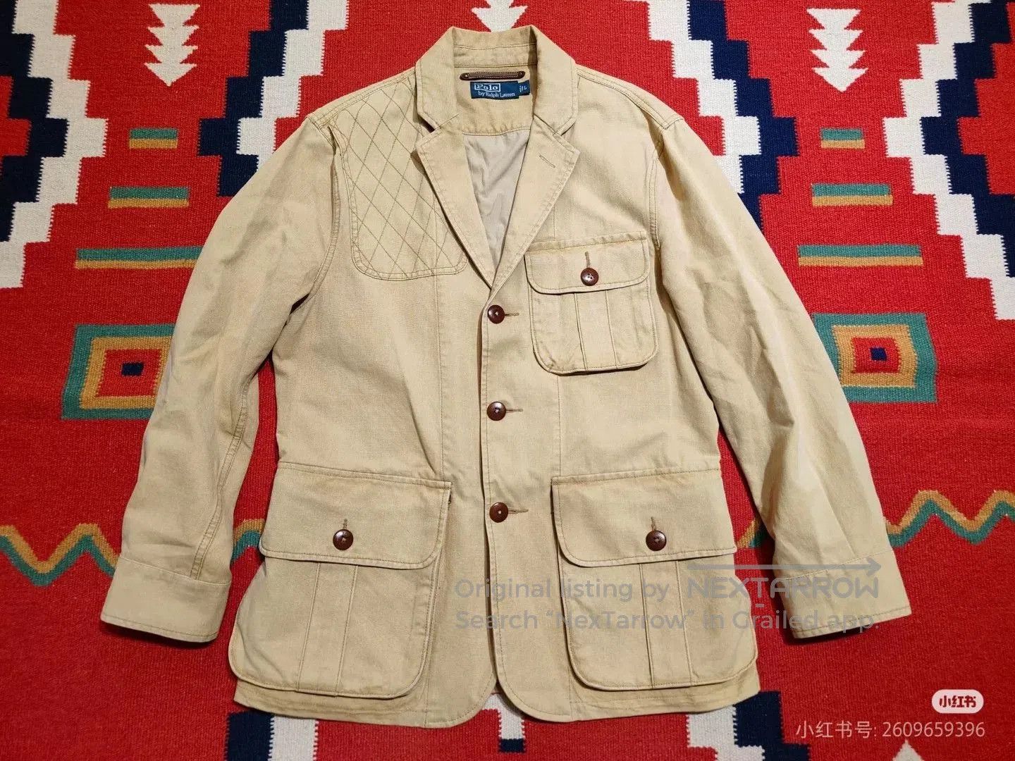 RRL Ralph Lauren Vintage Polo Ralph Lauren Military Jacket. Size US L / EU 52-54 / 3 - 1 Thumbnail
