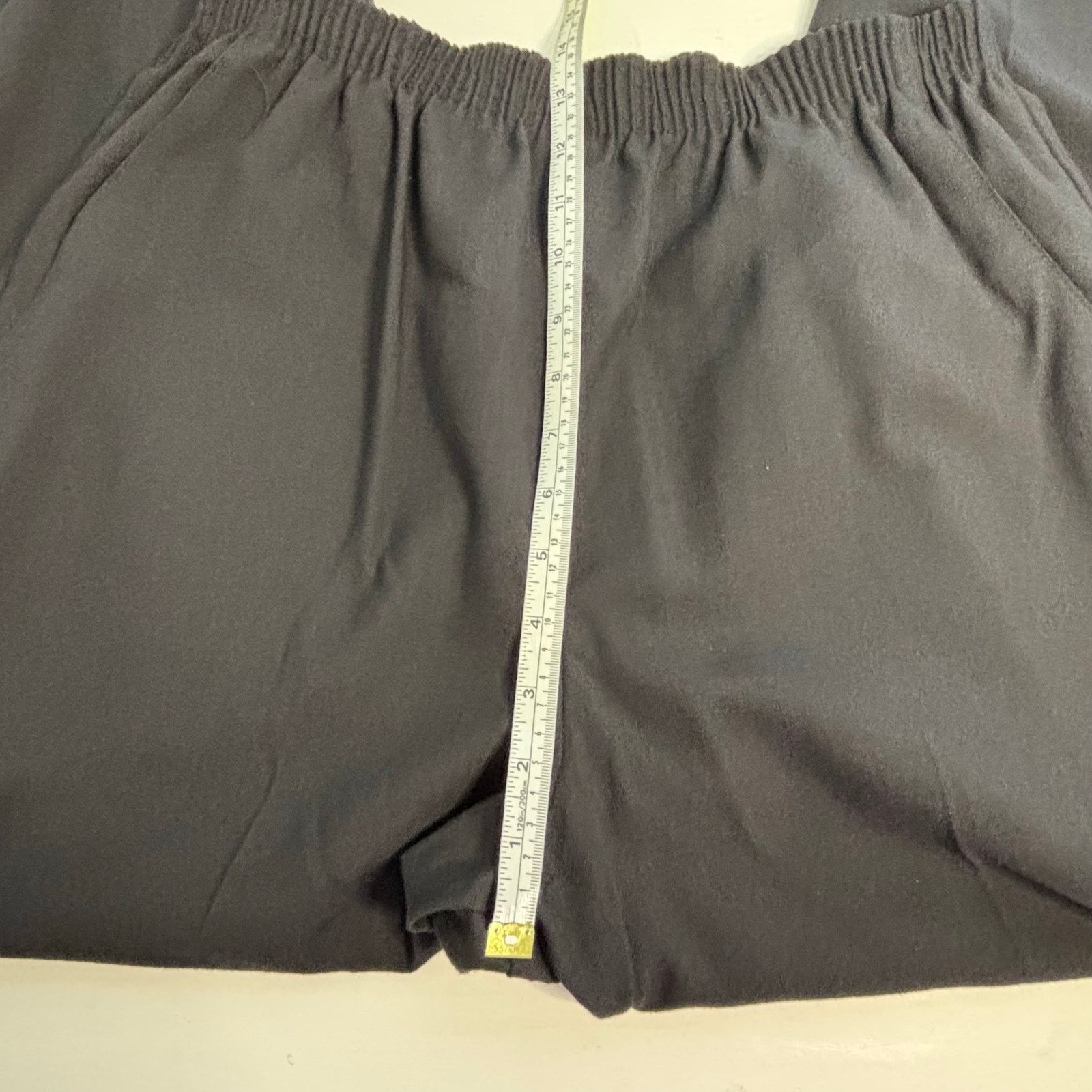 Other Briggs New York Black Pull-On Pants Size 14 Elastic Waist Size 36" / US 14 / IT 50 - 8 Thumbnail