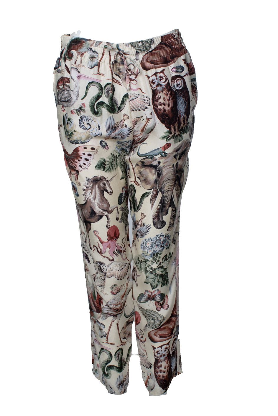 Valentino Animal safari printed pantalon