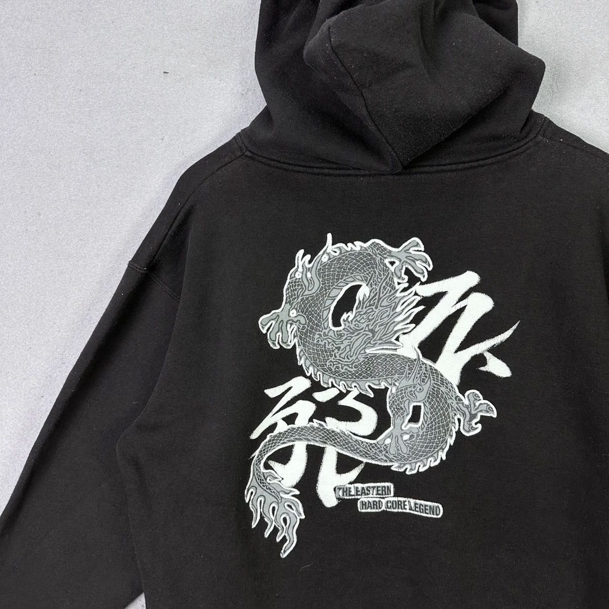 Japanese Brand Bullet Noise Dragon Hoodie Black Medium Japanese Streetwear Size US M / EU 48-50 / 2 - 4 Thumbnail