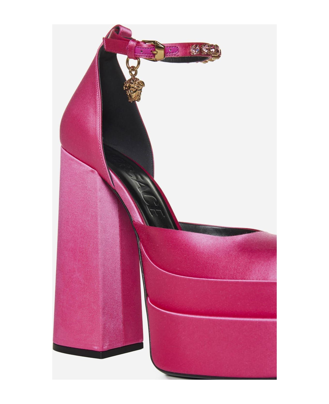 Versace o1y0226 Pumps in Magenta Size US 7 / IT 37 - 3 Thumbnail