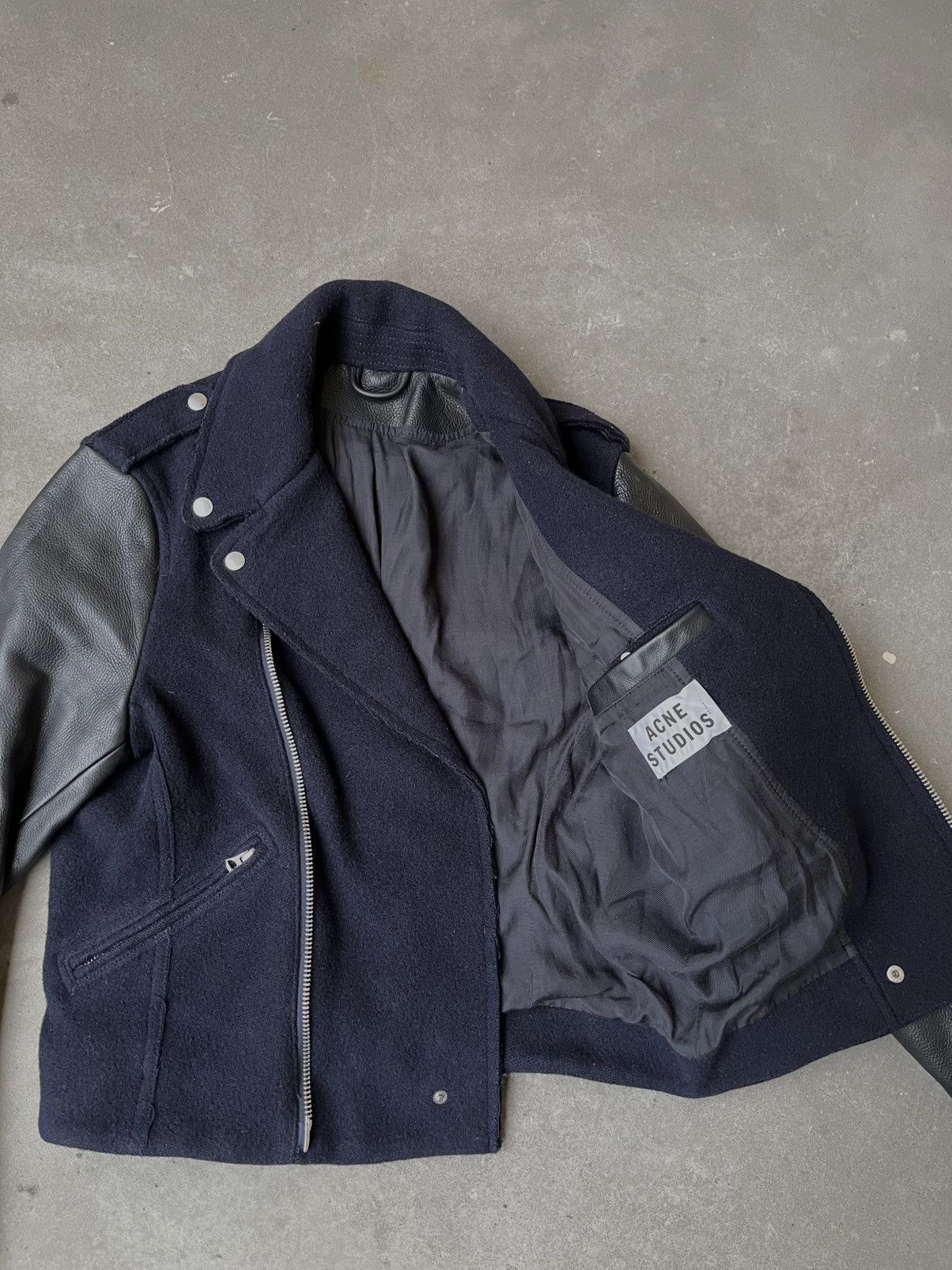 Acne Studios Acne Studios FW13 „Cassady” biker jacket Size US S / EU 44-46 / 1 - 4 Thumbnail
