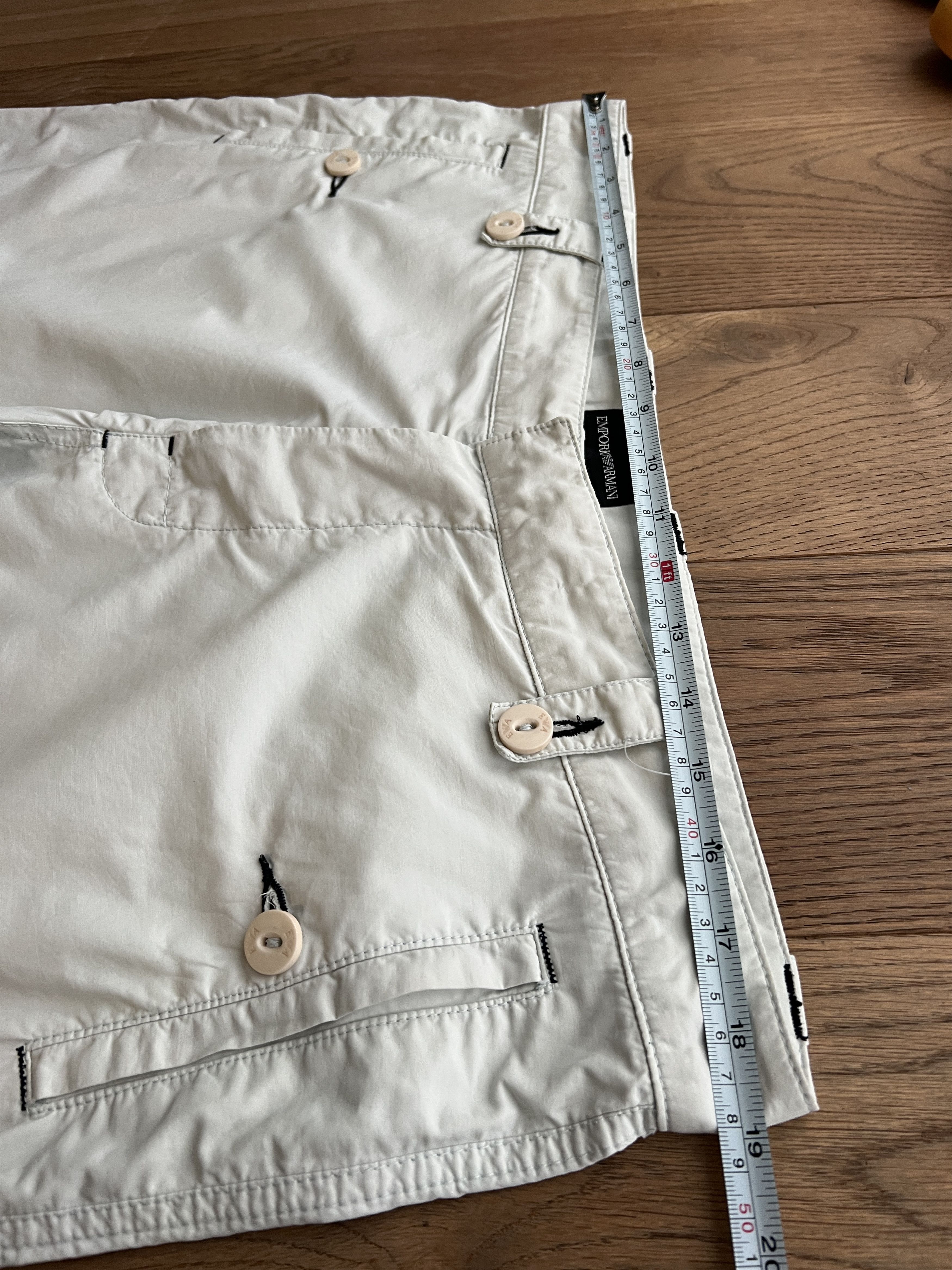 Emporio Armani Emporio Armani ultralight nylon trousers baggy wide pants Size US 38 / EU 54 - 11 Thumbnail