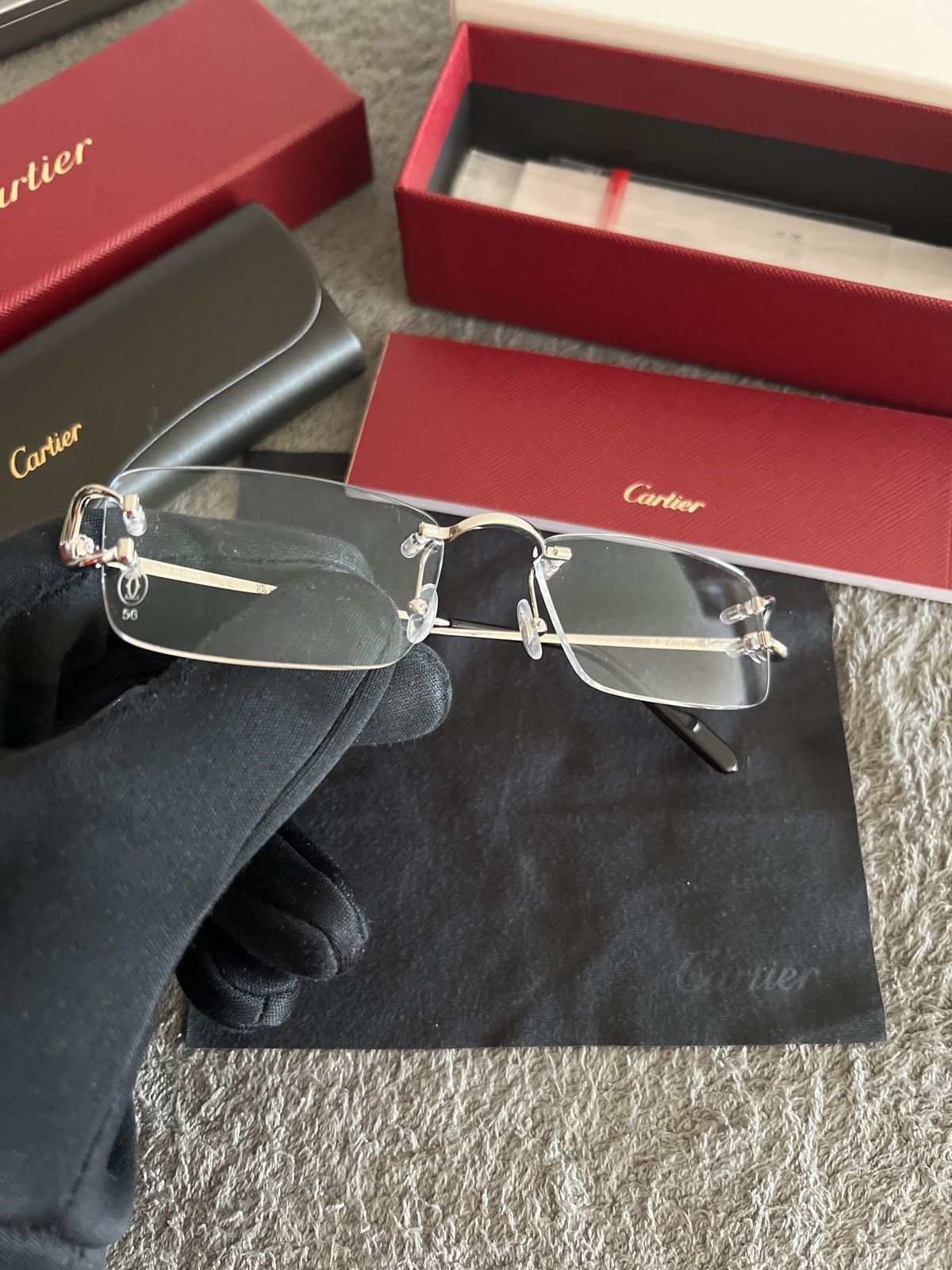 brand new cartier glasses