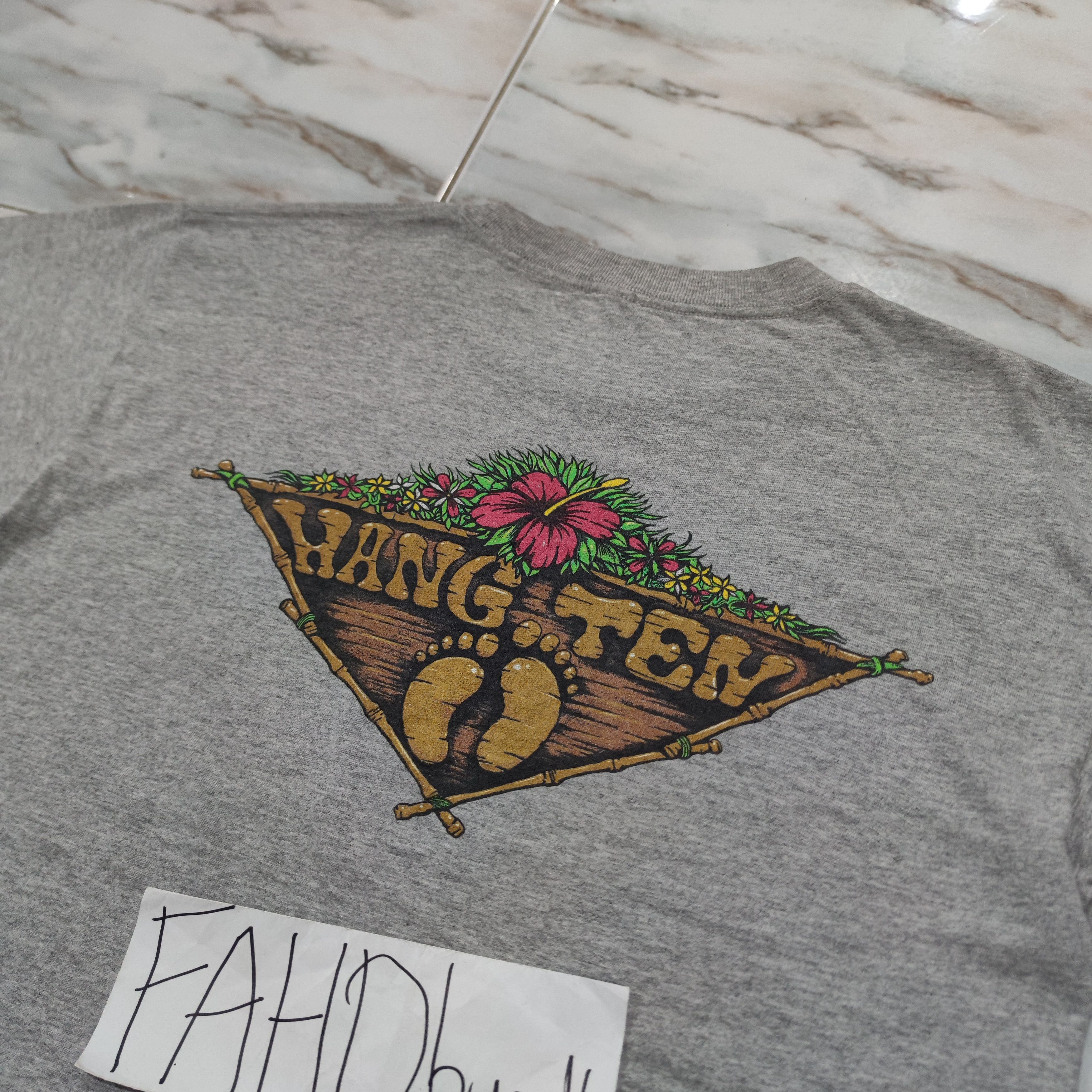 Hang Ten × Vintage VINTAGE HANG TEN T SHIRT Size US L / EU 52-54 / 3 - 3 Thumbnail