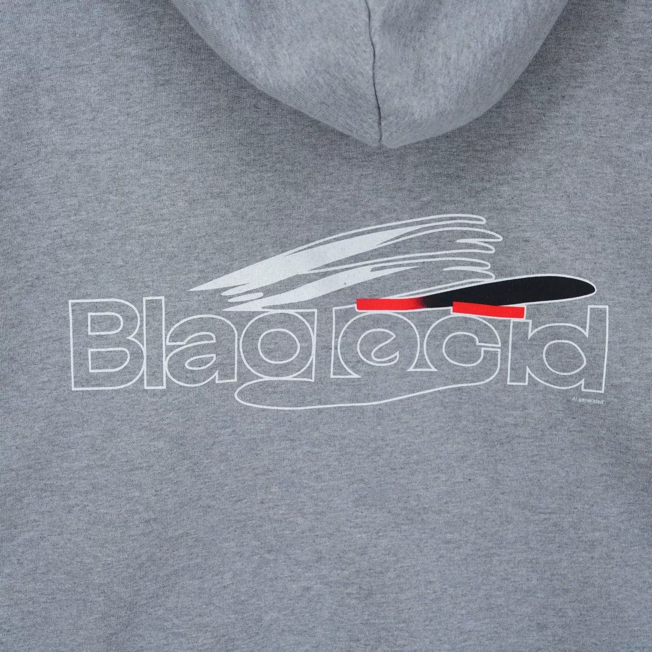 Balenciaga balenciaga gray logo print hoodie xs Size US XS / EU 42 / 0 - 4 Thumbnail