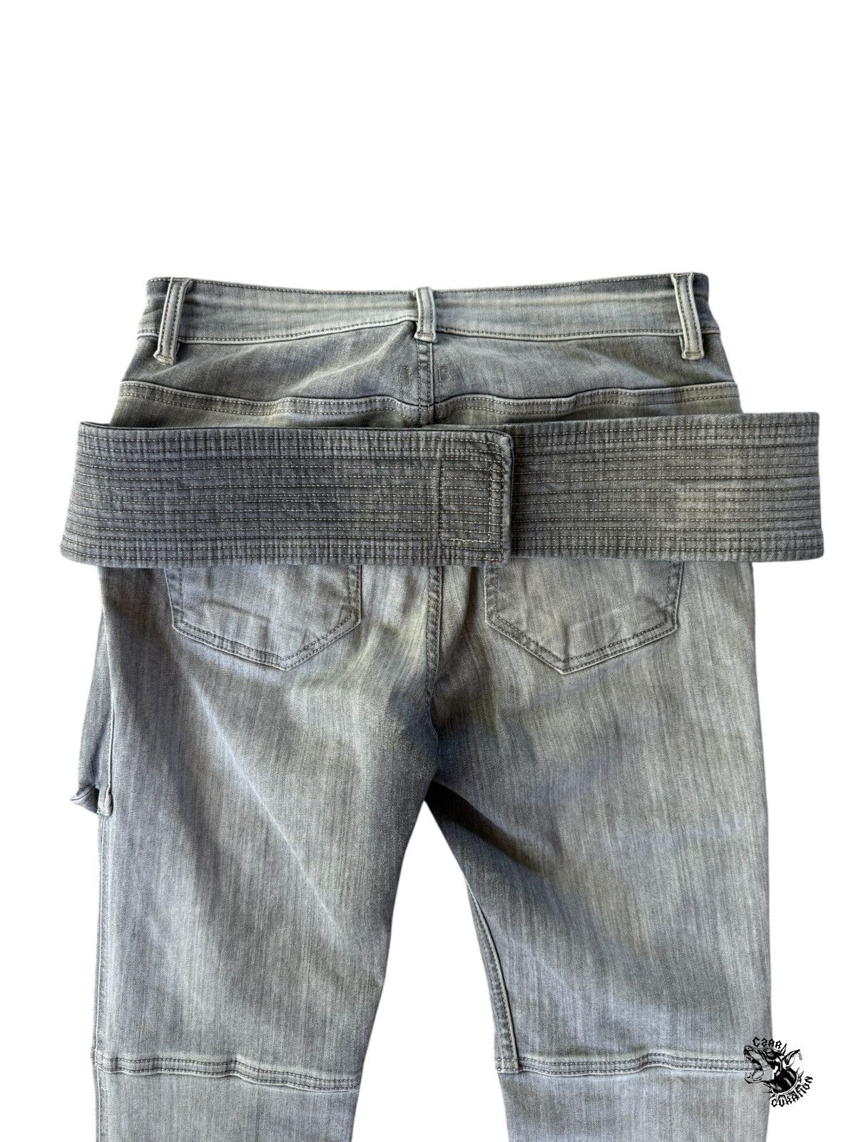 Rick Owens Rick owens denim creatch cargos Size US 27 - 4 Thumbnail