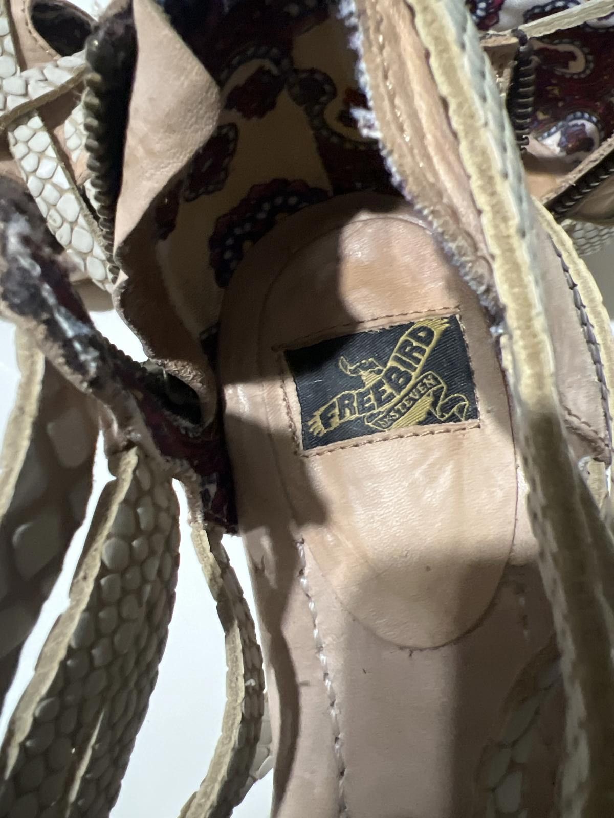 FREEBIRD FREEBIRD By Steven Emory Leather Boots Flats 9 Rustic Size US 9 / IT 39 - 9 Thumbnail