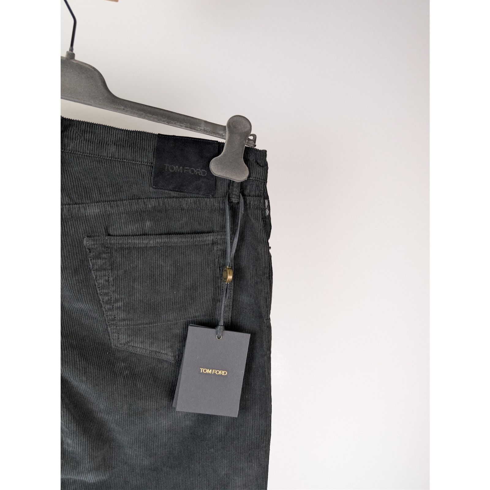 Tom Ford o1rshd1 Vintage Slim-Fit Denim Jeans in Black Washed Size US 34 / EU 50 - 14 Thumbnail