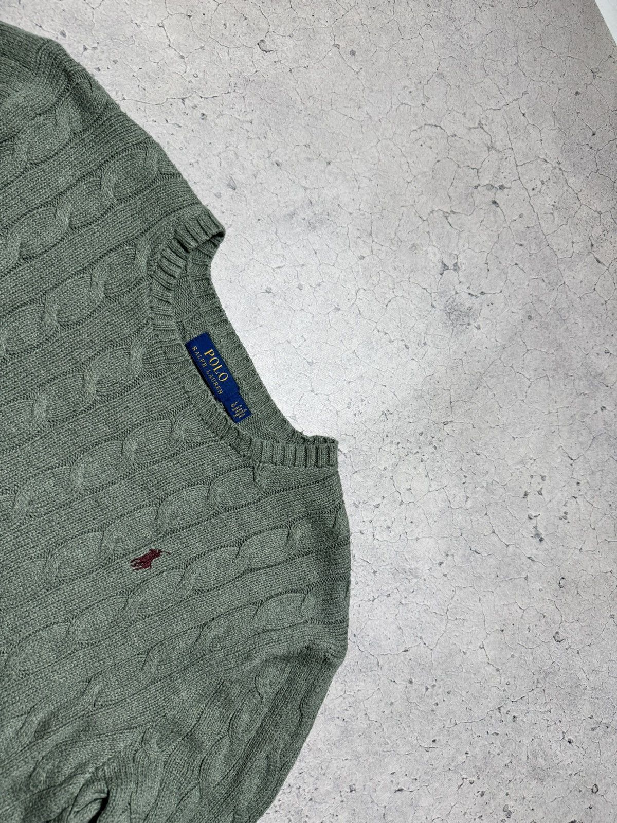 Polo Ralph Lauren Polo Ralph Lauren Knitted Cable Sweater PRL Size L Size US L / EU 52-54 / 3 - 5 Thumbnail