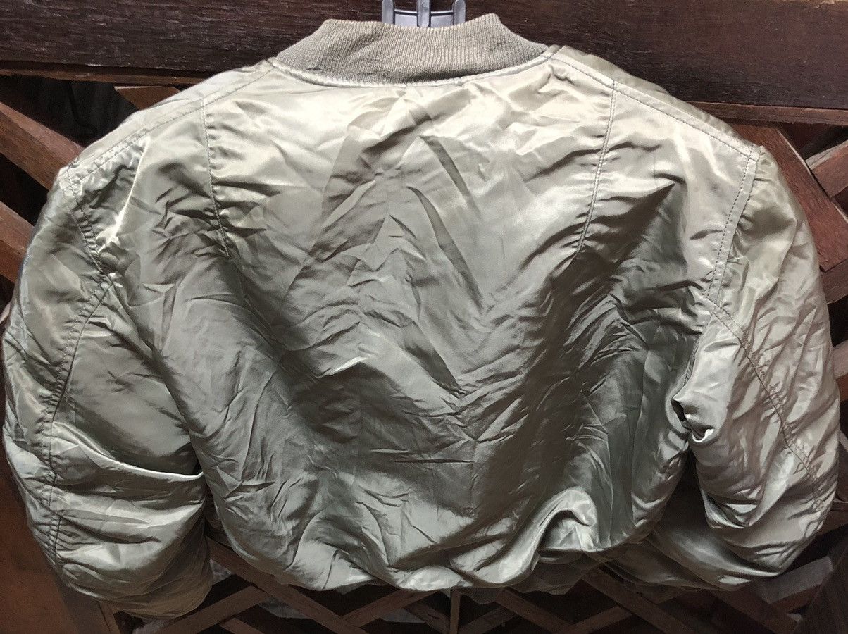 Alpha Industries Rare Vintage🇺🇸 B15-D MOD Flying Jacket Bomber USAF Size US M / EU 48-50 / 2 - 9 Thumbnail