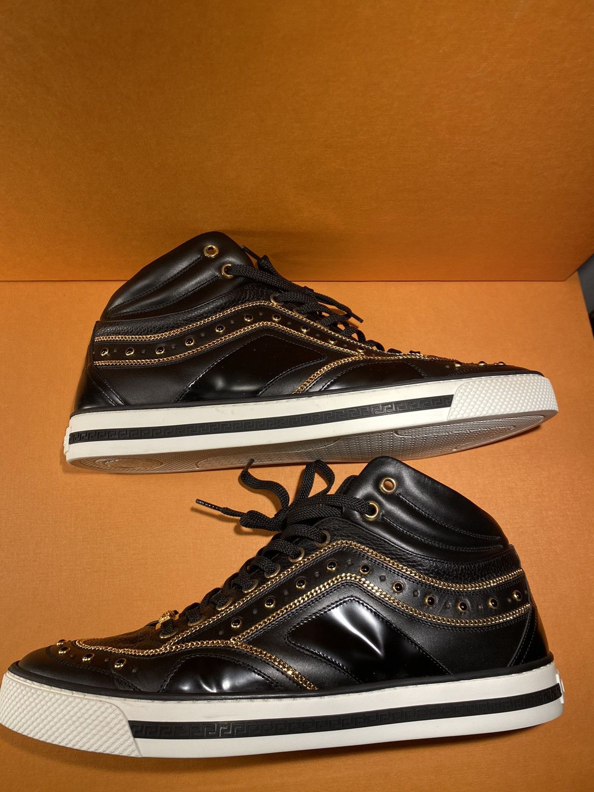image of Versace Sneakers in Black, Men's (Size 9)