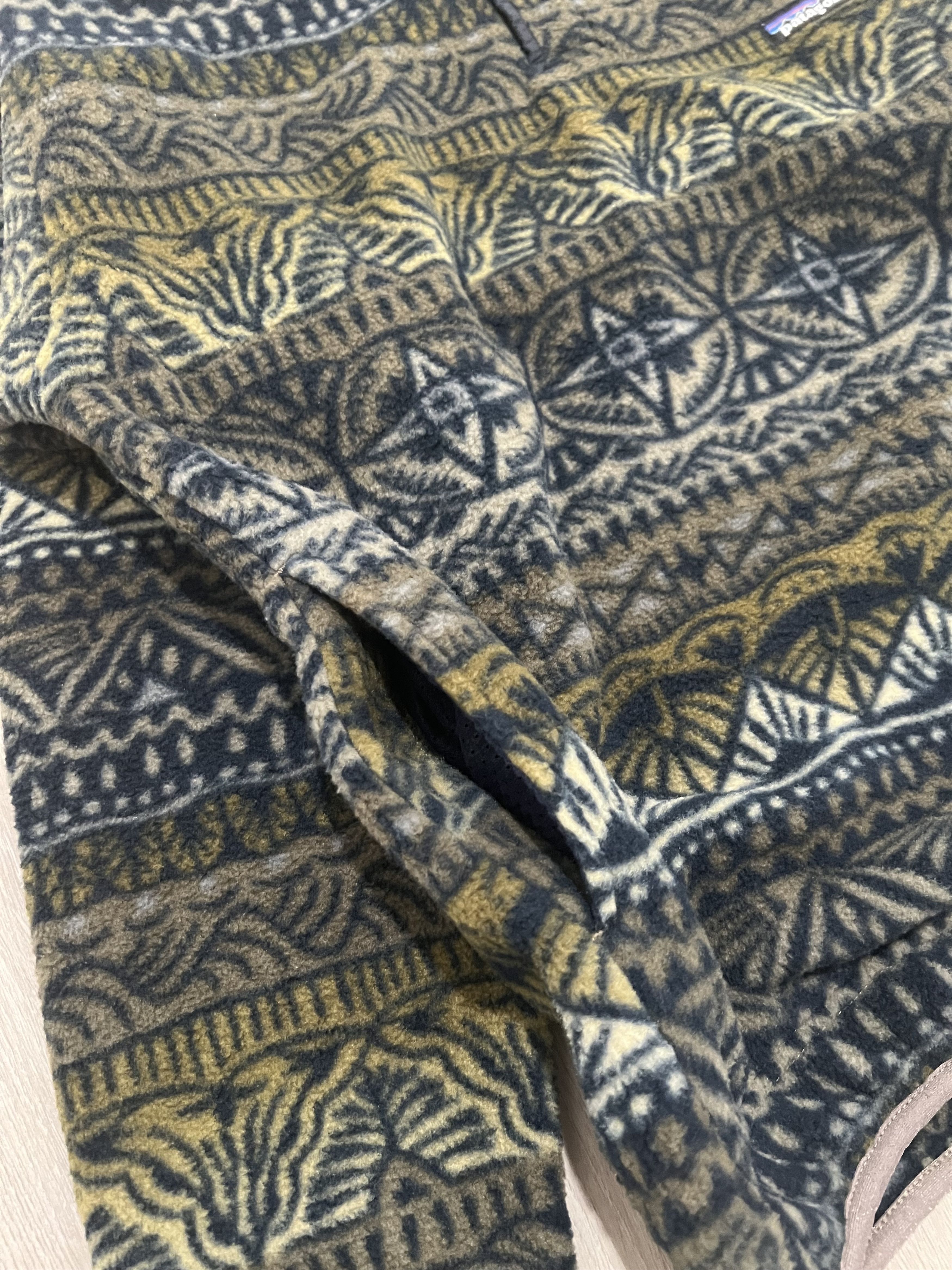 Patagonia Vintage 1998 Synchilla Snap-T Tradewinds: Eucalyptus Size US L / EU 52-54 / 3 - 3 Thumbnail