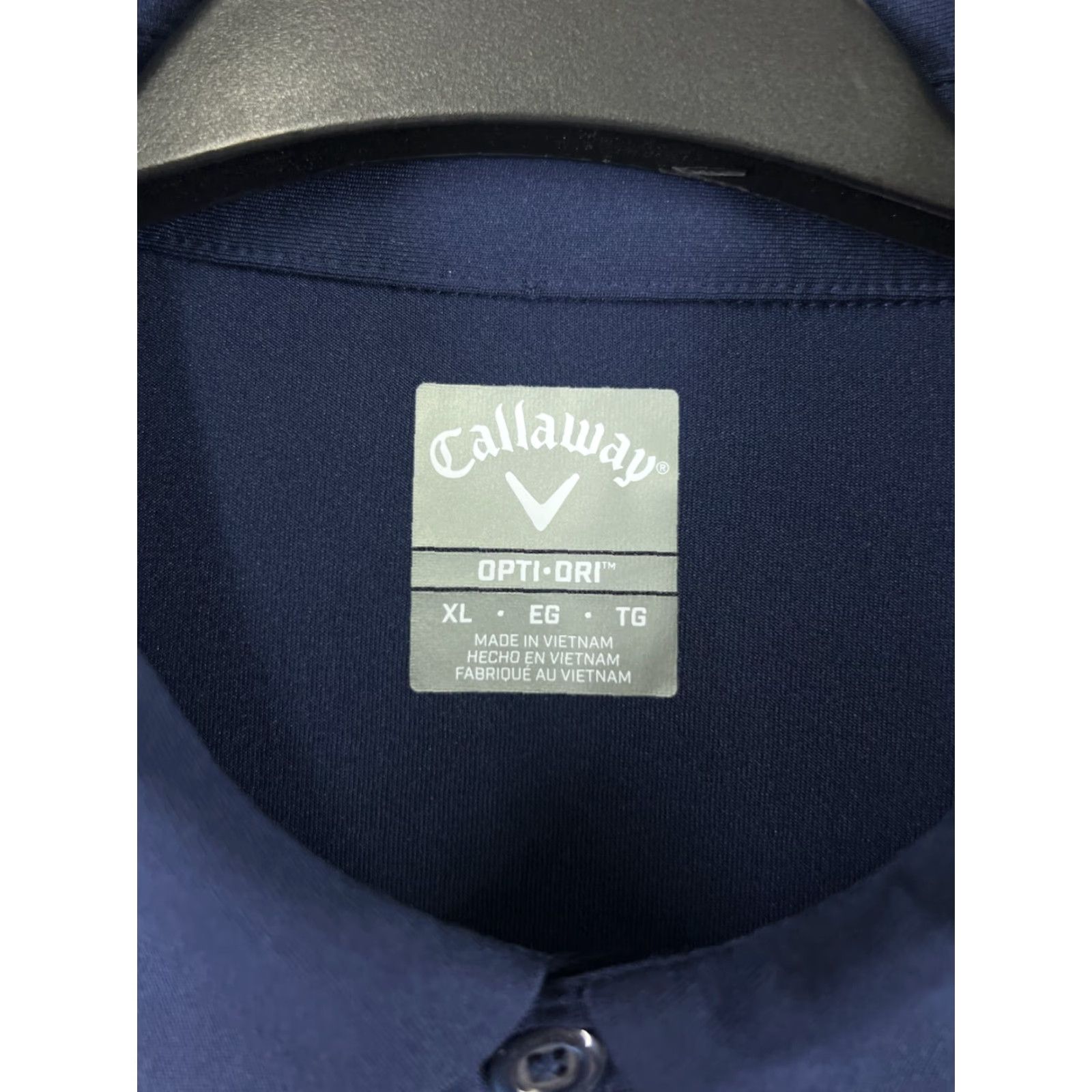 Callaway Callaway Polo Shirt Mens XL Blue Stripe Golf Polo Slim Fit Pol o Shirt Size US XL / EU 56 / 4 - 4 Thumbnail