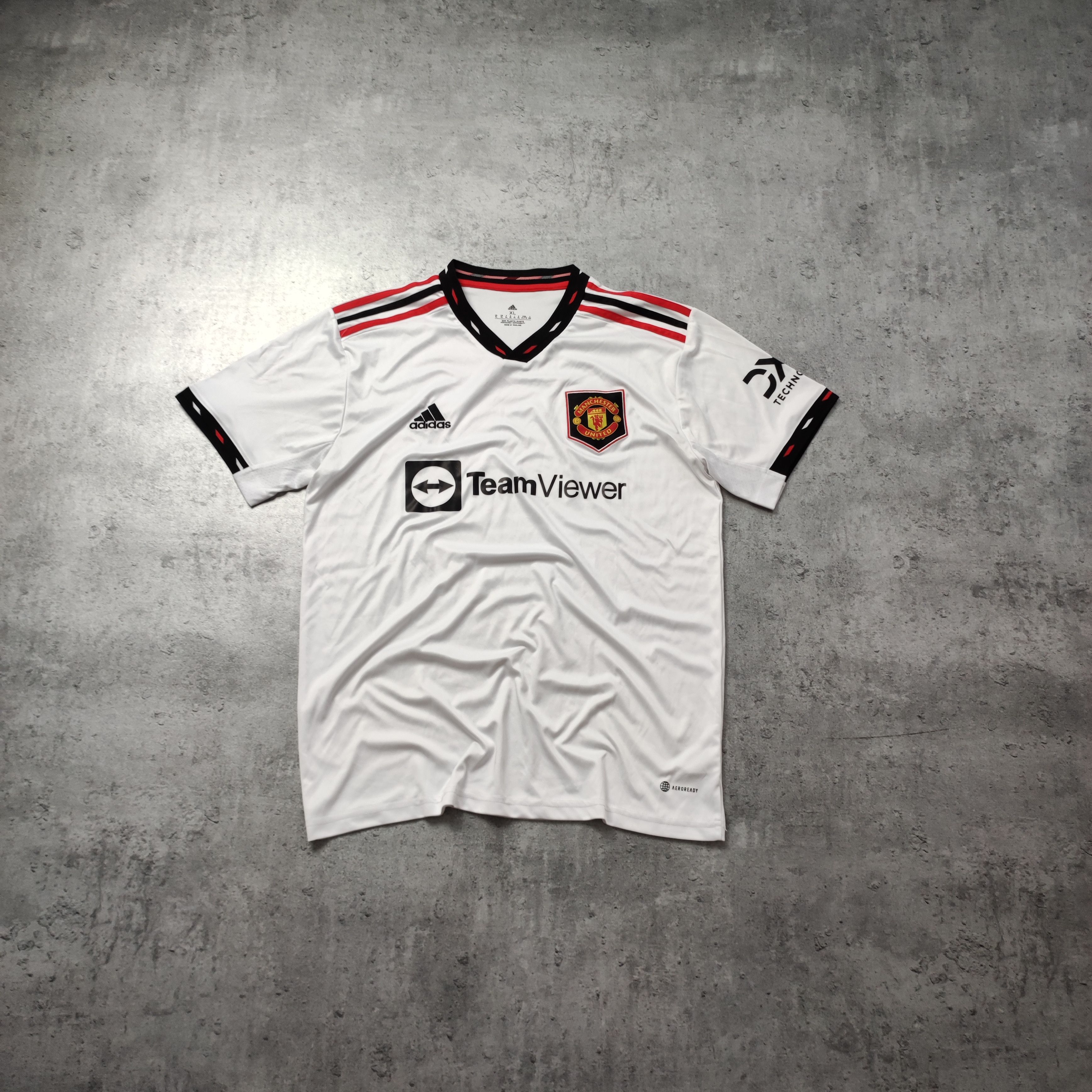 Adidas RARE Adidas x Manchester United 2022 Away Football Jersey Size US XL / EU 56 / 4 - 1 Thumbnail