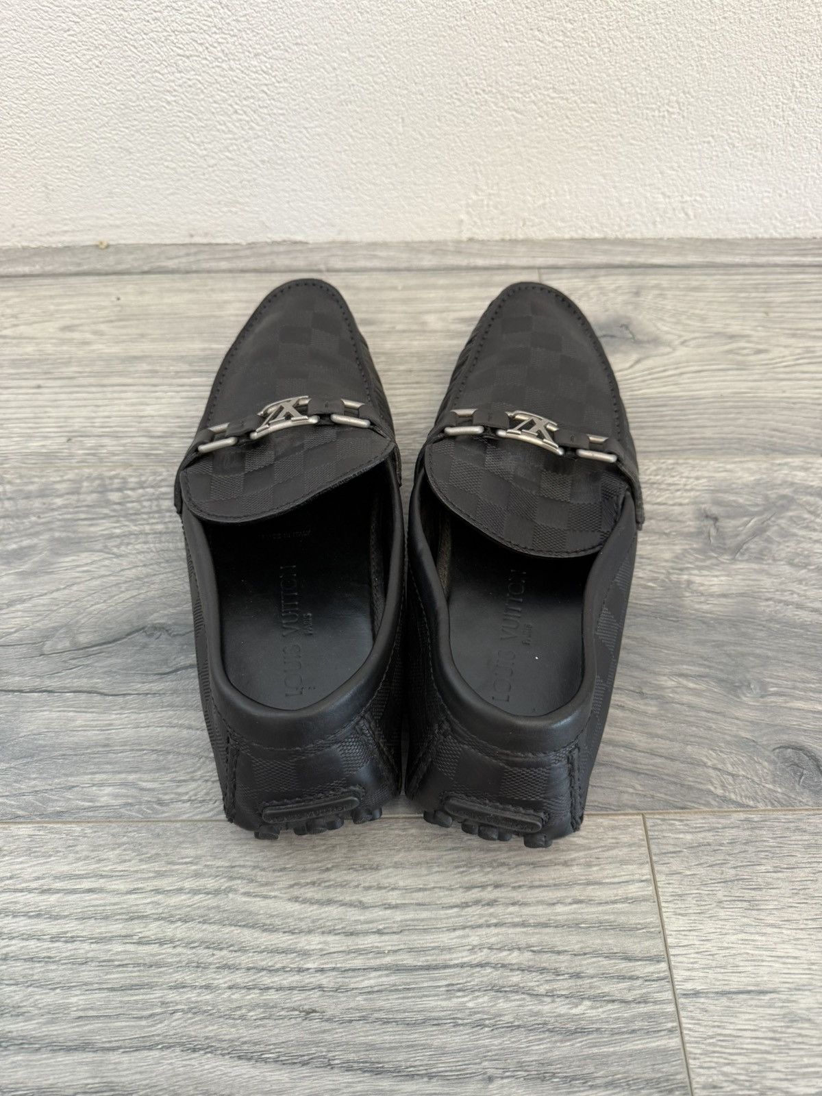 Louis Vuitton Louis Vuitton Damier Loafers with Silver LV Bit Size US 9 / EU 42 - 3 Thumbnail