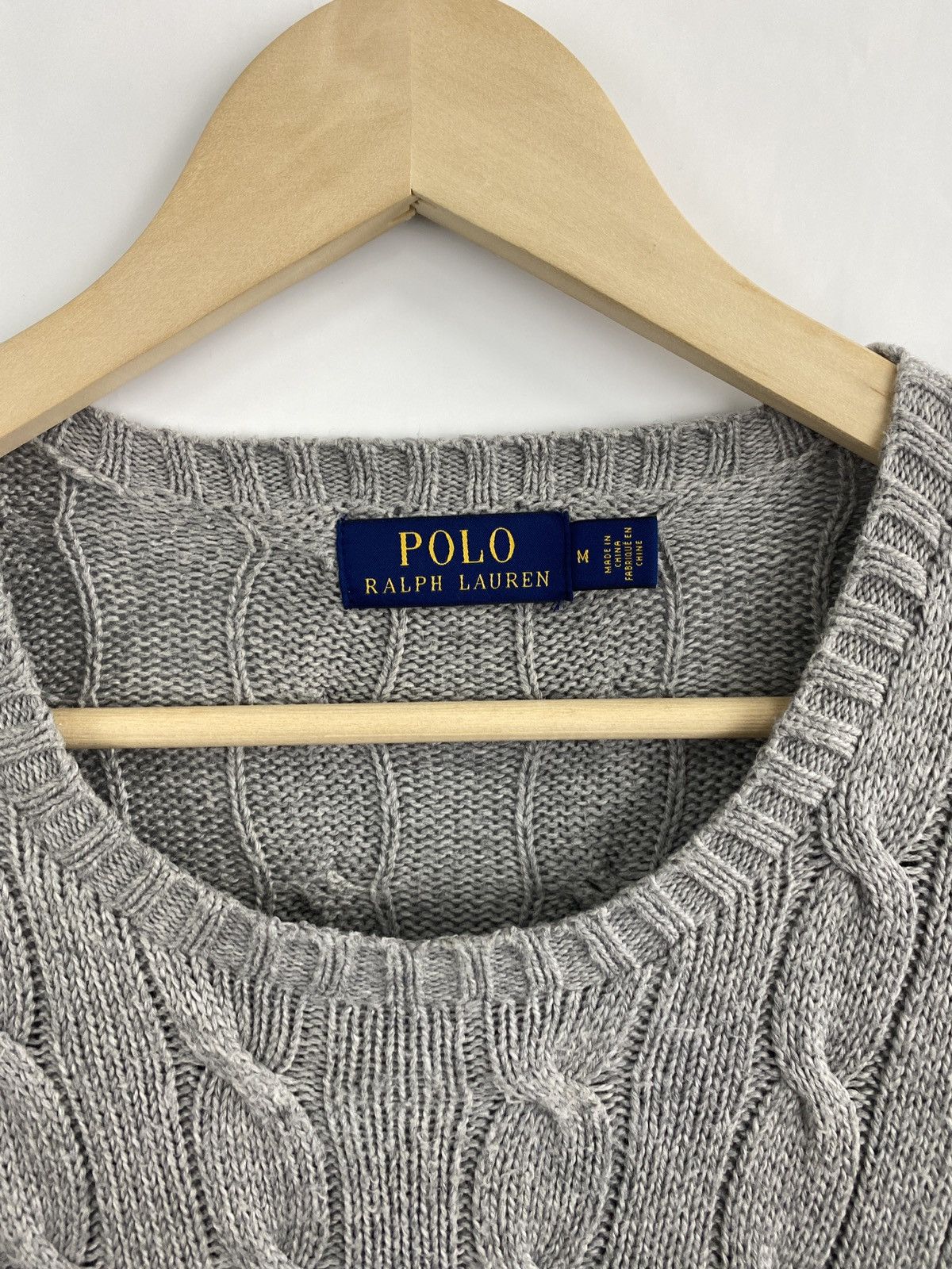 Polo Ralph Lauren 🇺🇸 Vintage Ralph Lauren Knitted Sweater Rare Retro Aran Size US M / EU 48-50 / 2 - 5 Thumbnail