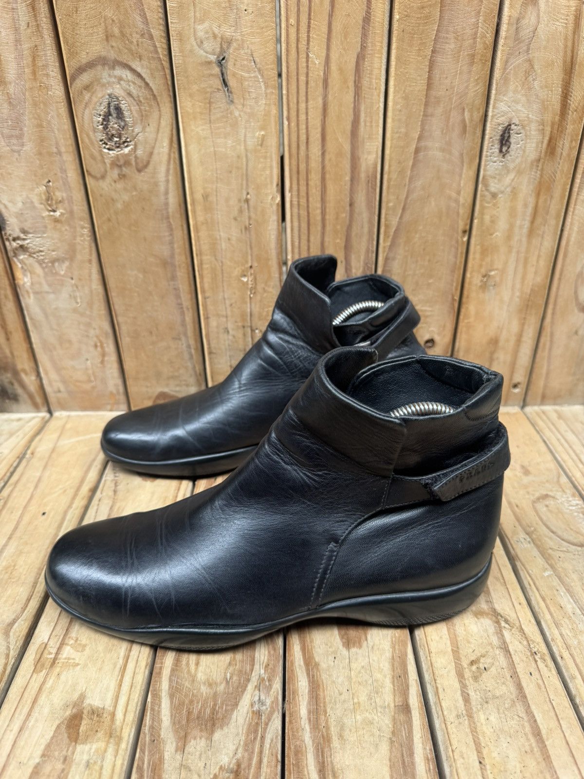 Prada PRADA Sports Black Black Women’s Boots USA 8.5 UK 5.5 Size US 8.5 / IT 38.5 - 13 Thumbnail