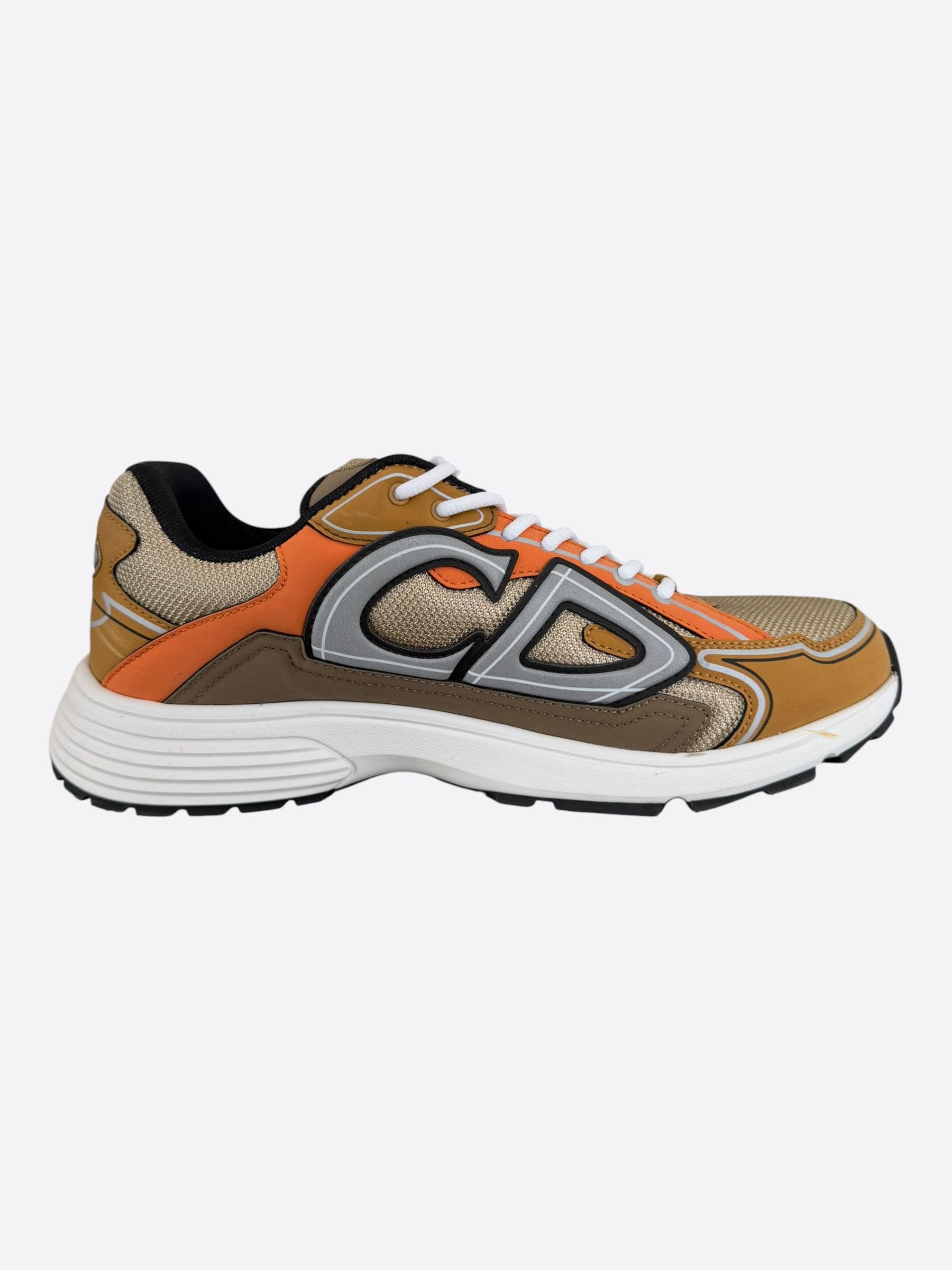 Dior Dior Brown & Orange B30 Sneakers Size US 10 / EU 43 - 5 Thumbnail