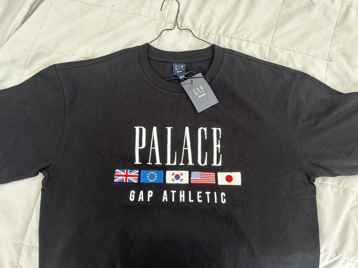 Tシャツ・カットソー Palace x Gap Heavy Jersey T-Shirt Black - 24SS Gap × Palace Palace x Gap Heavy Jersey T-Shirt Black | Grailed