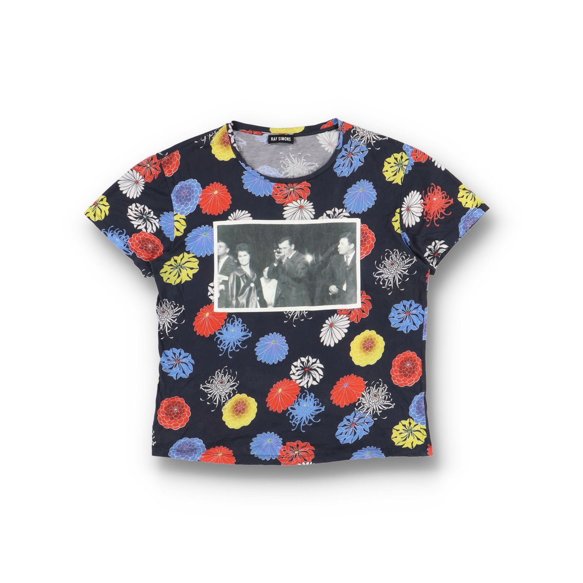 Raf Simons Floral Shoot Print T-Shirt Size US M / EU 48-50 / 2 - 1 Thumbnail