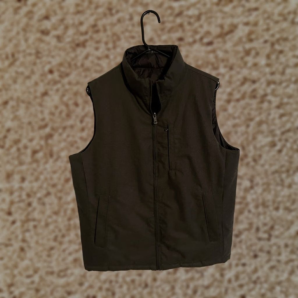 Joseph Abboud Joseph Abboud Reversible Insulated Puffer Vest Jacket Gray Black Men's L Size US L / EU 52-54 / 3 - 1 Thumbnail