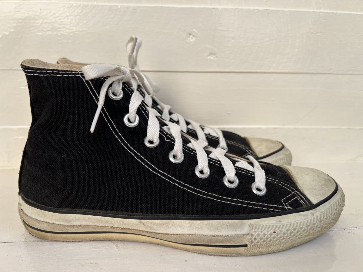 Converse Vintage Converse Black Chuck Taylor All Star High Top Size US 6 / EU 39 - 6 Thumbnail