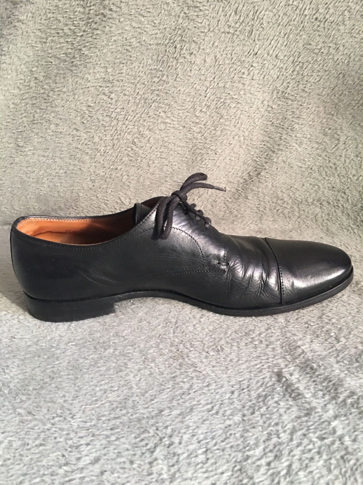 Prada Prada Black Leather Formal Dress Shoes Size 7 Size US 7 / EU 40 - 4 Thumbnail