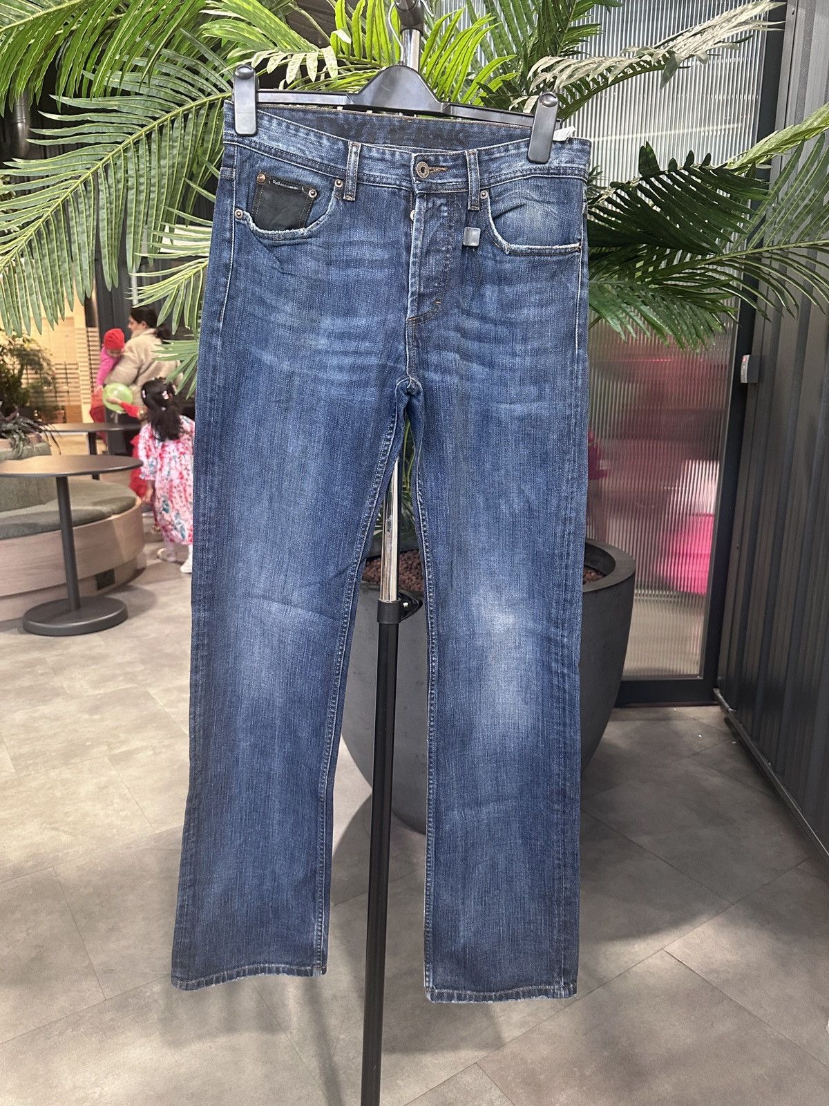 Dolce & Gabbana Dolce & Gabbana Love affair denim with leather detailing Size US 31 - 2 Thumbnail