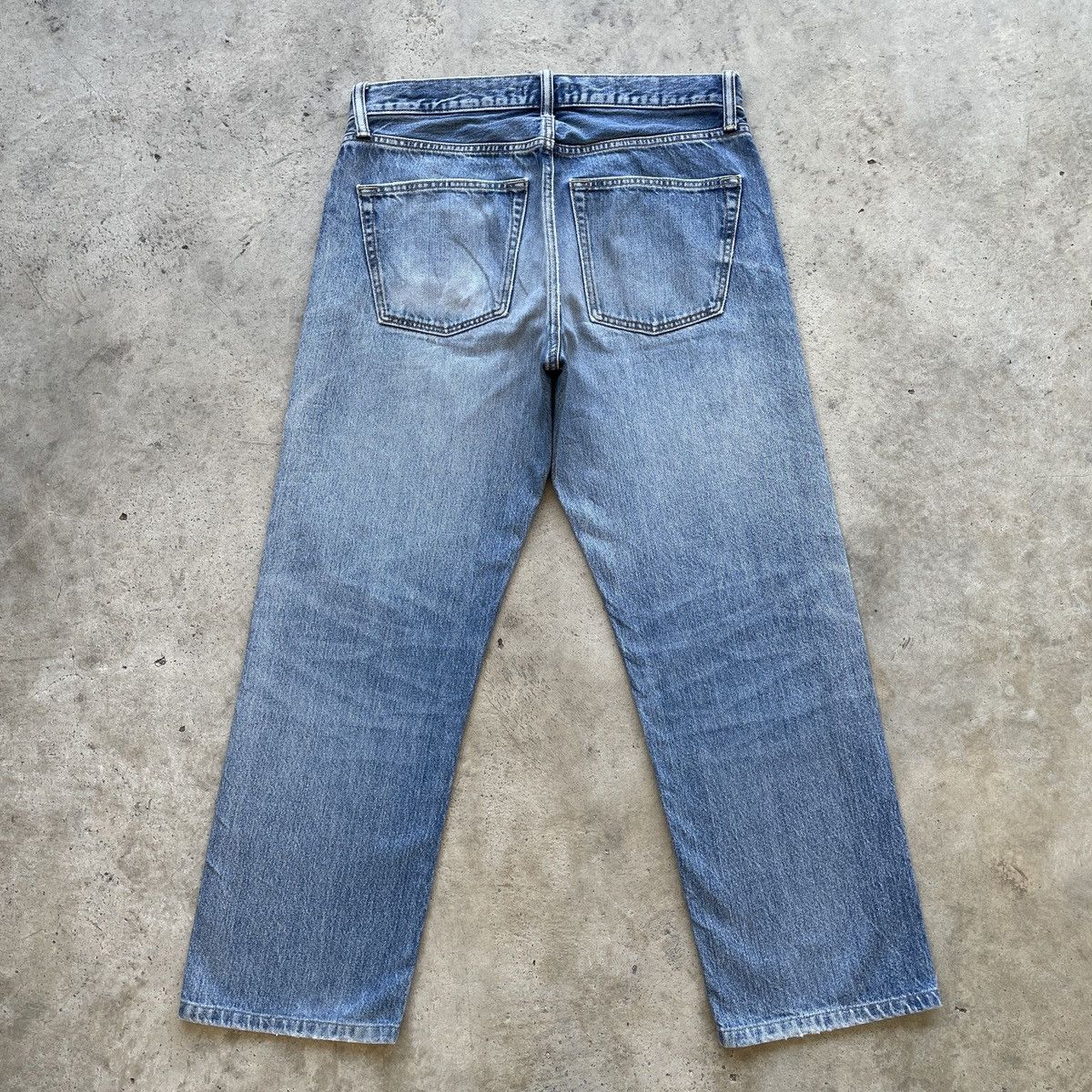 Japanese Brand W33💥 Vintage Japanese Faded Blue Wash Denim Jeans Pants Size US 33 - 12 Thumbnail