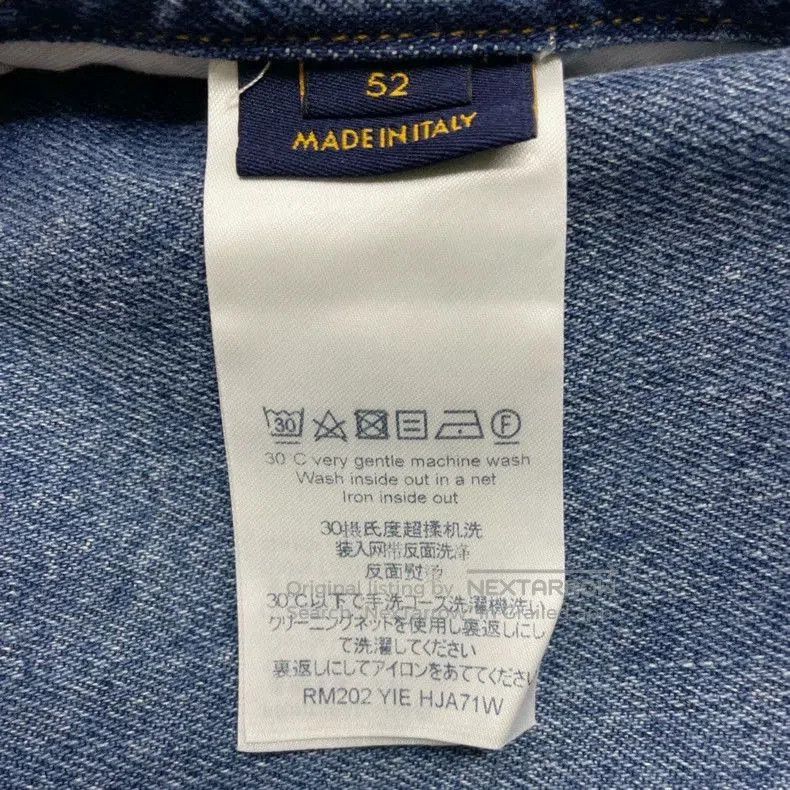 Louis Vuitton LV Blue Gradient Denim Jacket. Size US L / EU 52-54 / 3 - 7 Thumbnail