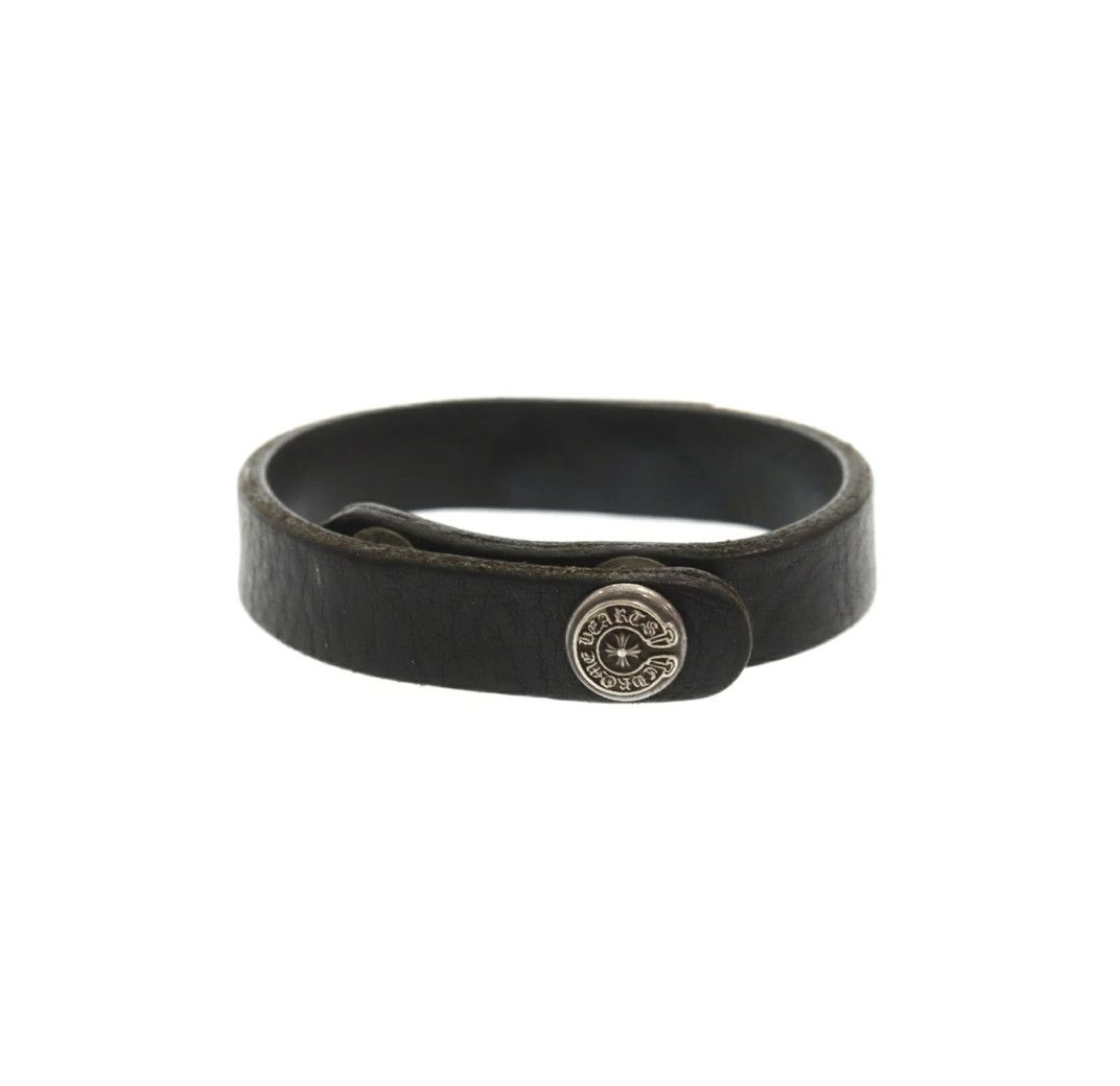 Chrome Hearts CHROME HEARTS CROSS LEATHER BRACELET Size ONE SIZE - 5 Thumbnail