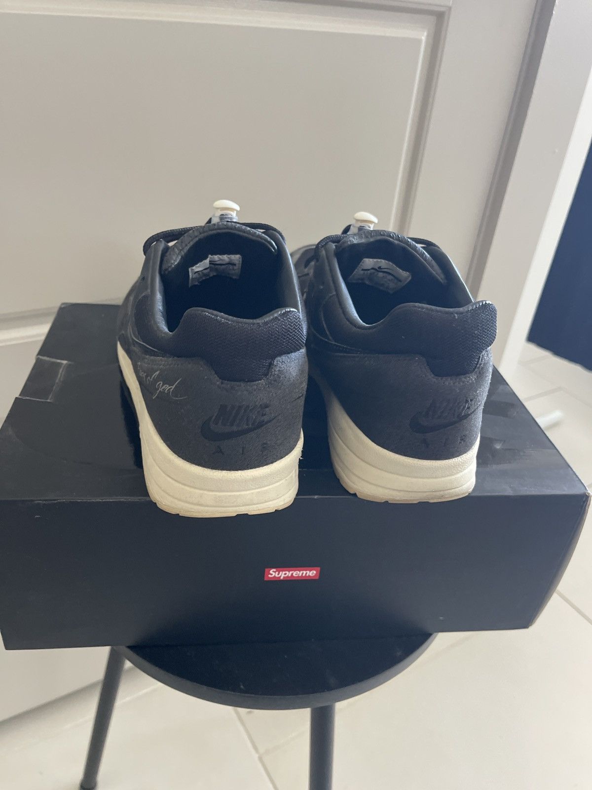 Fear of God × Nike Nike x Fear of God Air Skylon 2 Black Sail Size US 9.5 / EU 42-43 - 4 Thumbnail