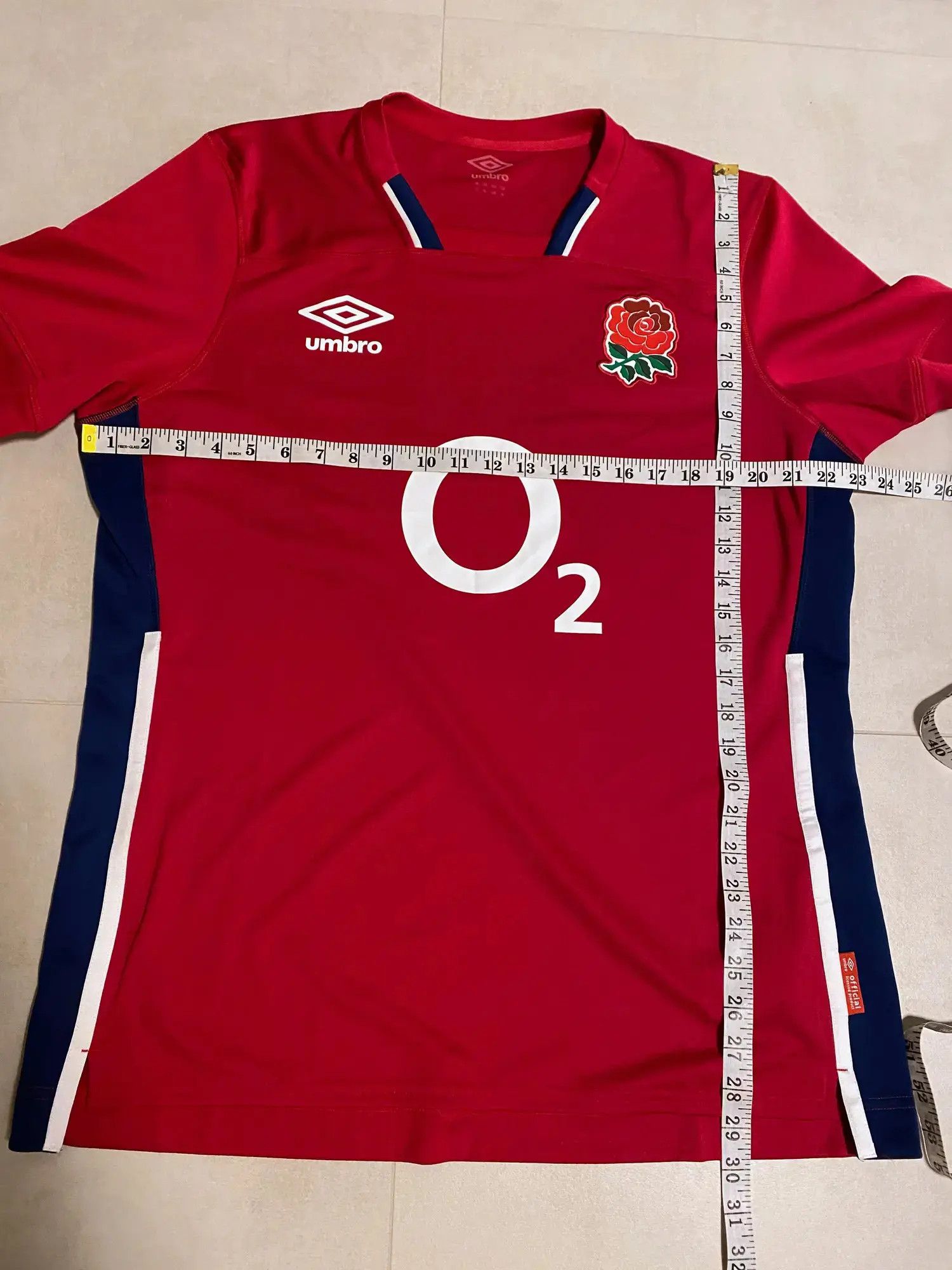 Umbro Umbro England Rugby Away Jersey 2020 / 21 size XL Size US XL / EU 56 / 4 - 3 Thumbnail