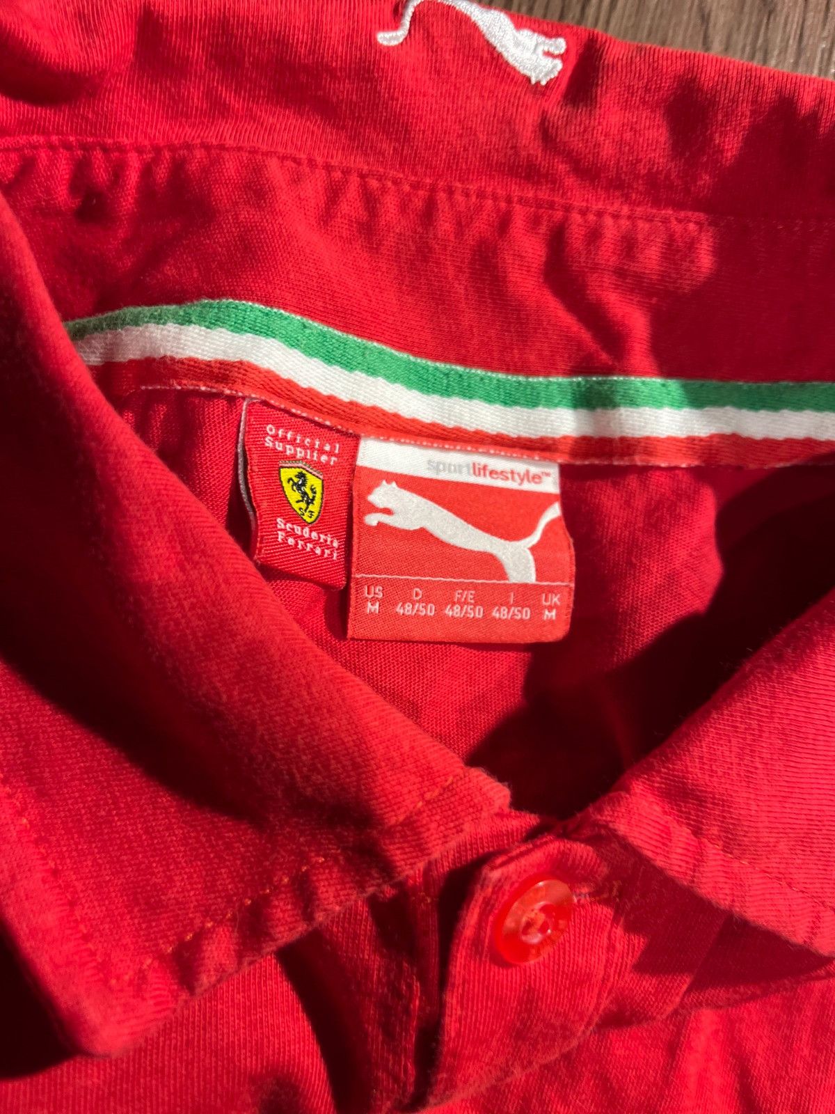 Ferrari × Puma Modern Scuderia Ferrari Santander F1 Team Workshirt Size US M / EU 48-50 / 2 - 4 Thumbnail