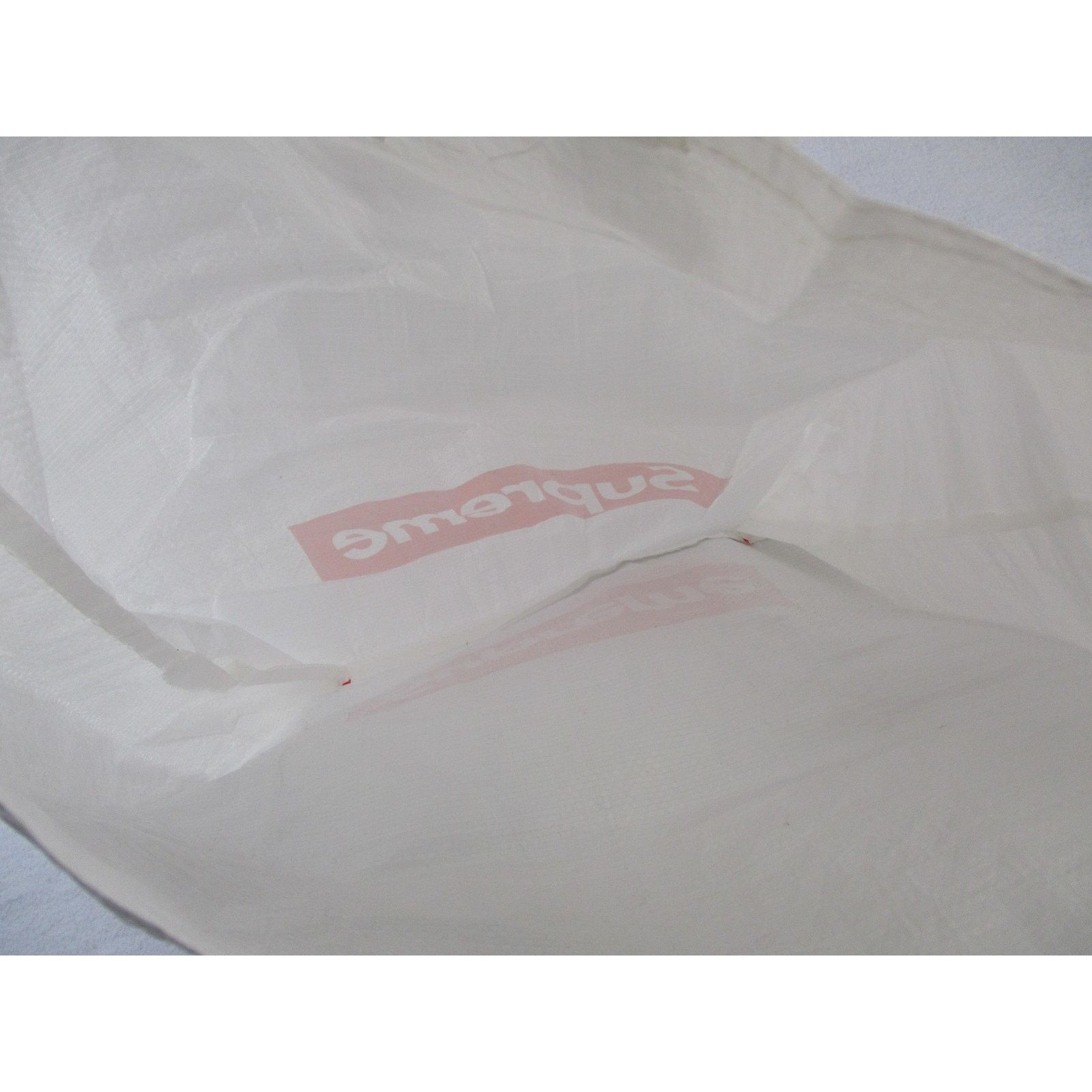 Supreme Supreme Tote Bag Large White Polypropylene Box Logo Shopping Size ONE SIZE - 5 Thumbnail