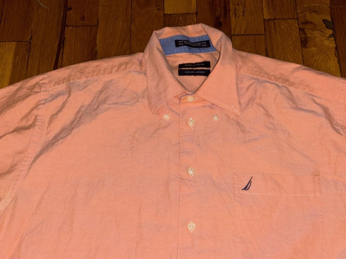 Nautica Nautica Classic Vintage Oxford Shirt 34/35 Size US L / EU 52-54 / 3 - 6 Thumbnail
