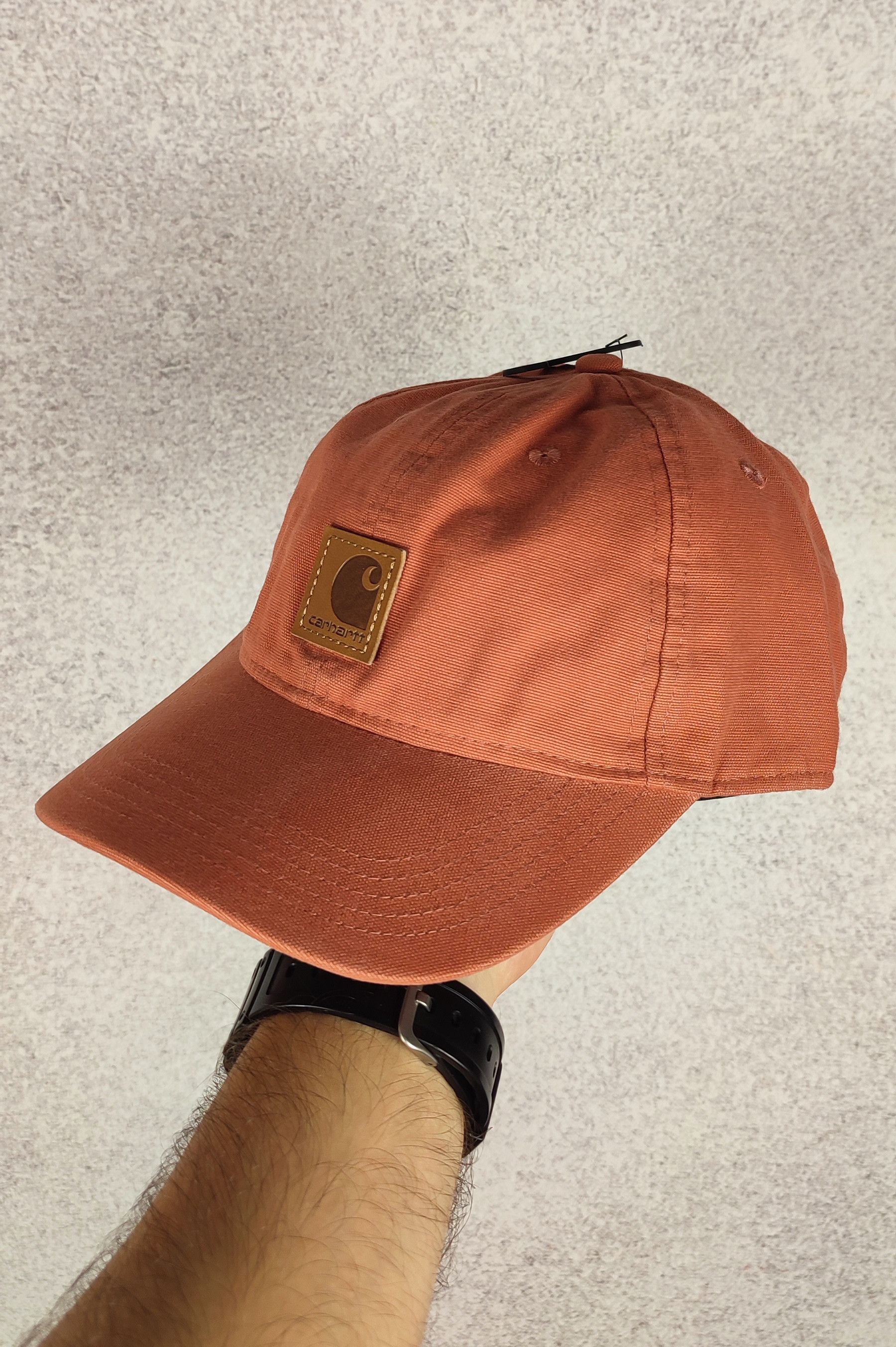 Carhartt Carhartt WIP Canvas Patch Cap Terra Cotta 6 Panel Hat Size ONE SIZE - 1 Thumbnail