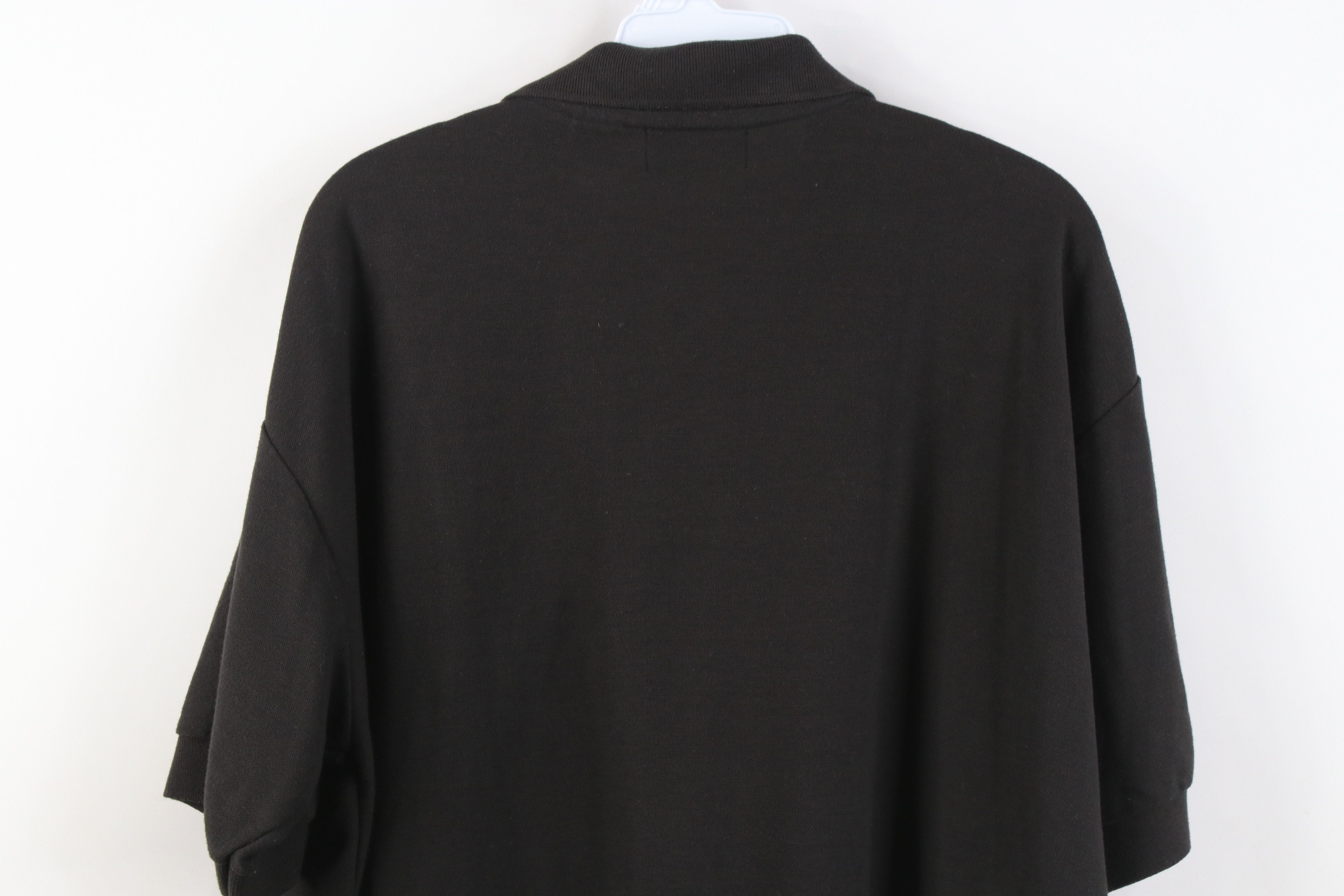 Vintage Vintage 90s Streetwear Collared Golf Polo Shirt Black Pocket Size US XL / EU 56 / 4 - 11 Thumbnail