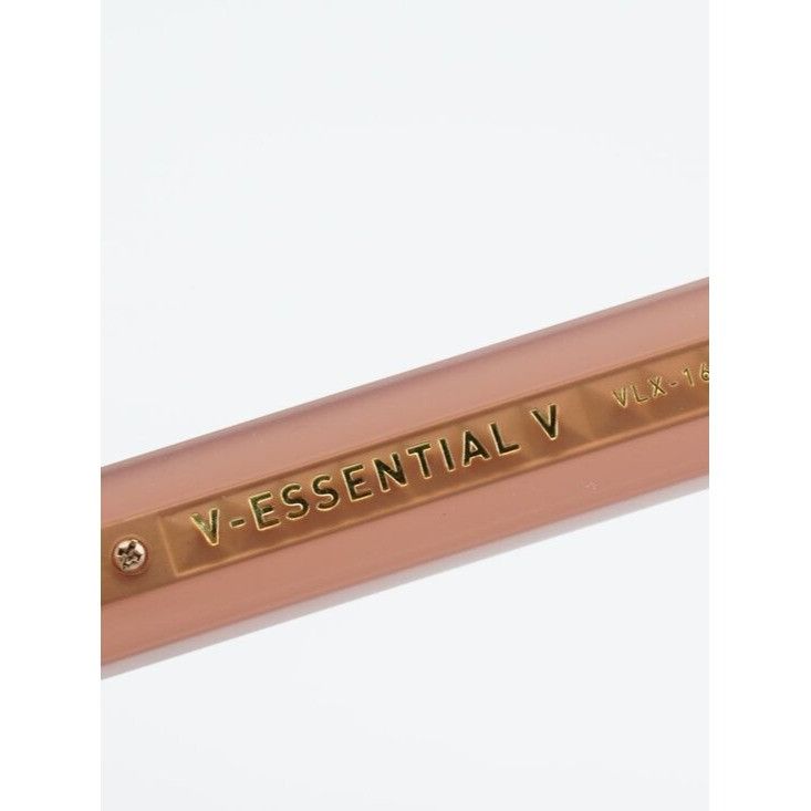 Valentino Valentino V-ESSENTIAL-V VLX-163C Eyeglasses Pink 48mm Square Size ONE SIZE - 4 Thumbnail