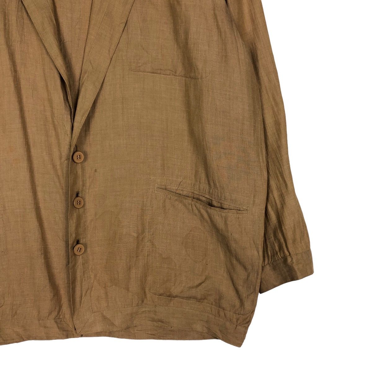 Issey Miyake Vintage Bomber Chore Jacket Tete Homme Katoh Kazutaka Japan Size US L / EU 52-54 / 3 - 5 Thumbnail