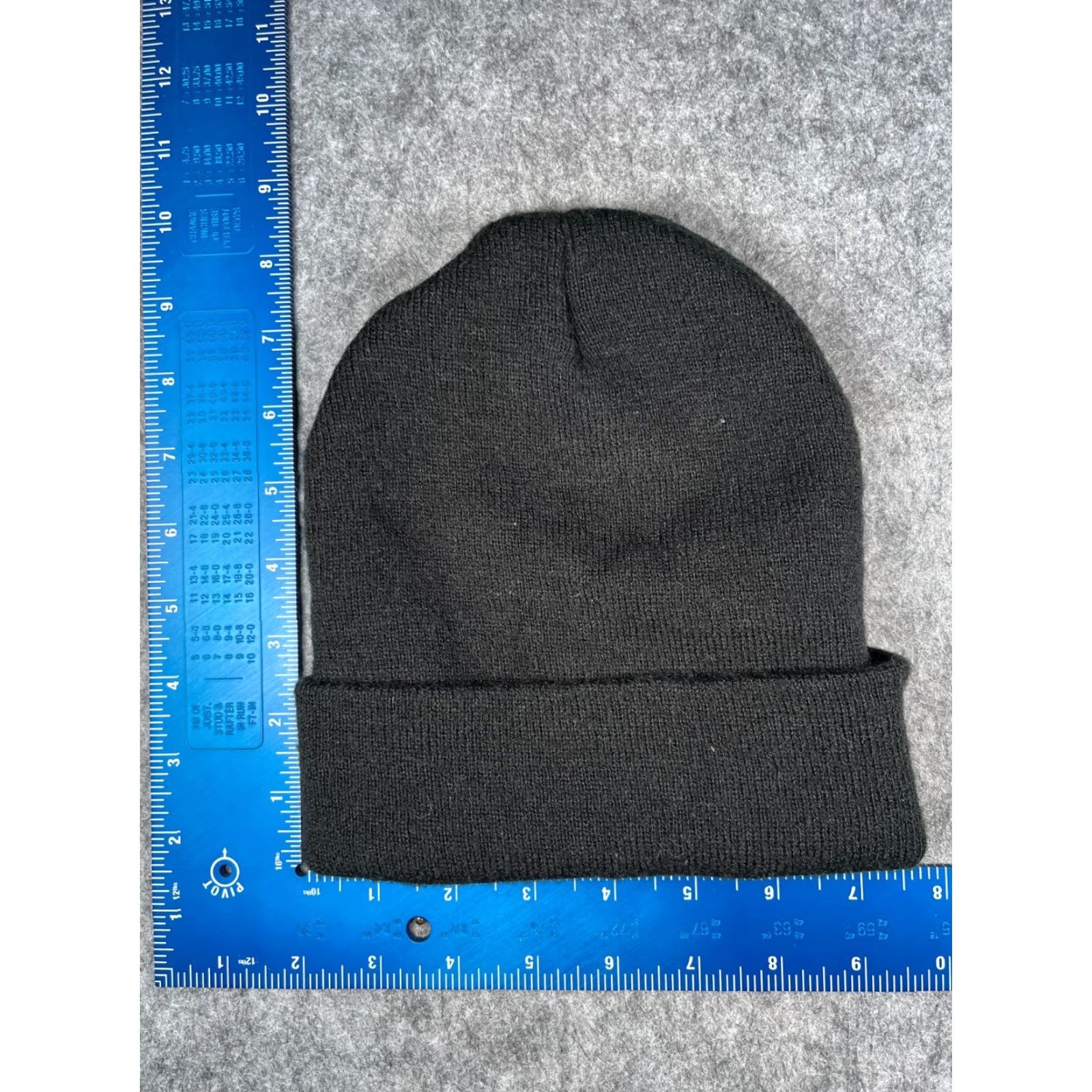Vintage Capamerica Muir Copper Canyon Farms Beanie Toque Adult One Size Black Knit 100% Acrylic Knit Beanie Capamerica Unisex Adults Black 100% Acrylic Beanie Size ONE SIZE - 4 Thumbnail