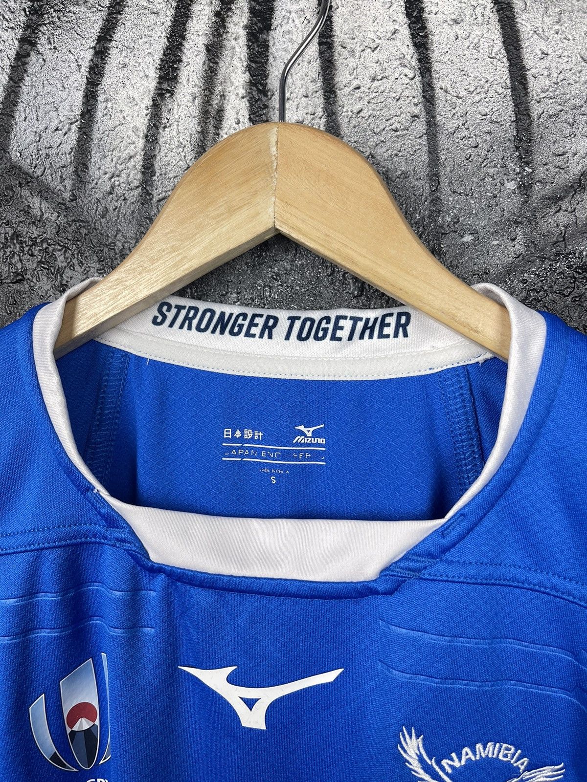 Mizuno Mizuno Namibia Rugby Jersey From Japan World Cup 2019 Jersey Size US S / EU 44-46 / 1 - 9 Thumbnail